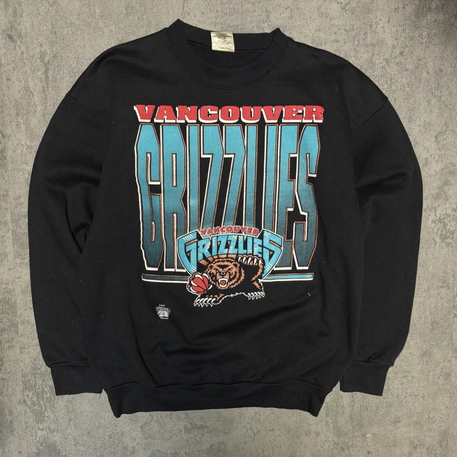 Designer 90s Vancouver Grizzlies Crewneck -- L -- Size US L / EU 52-54 / 3 - 1 Thumbnail