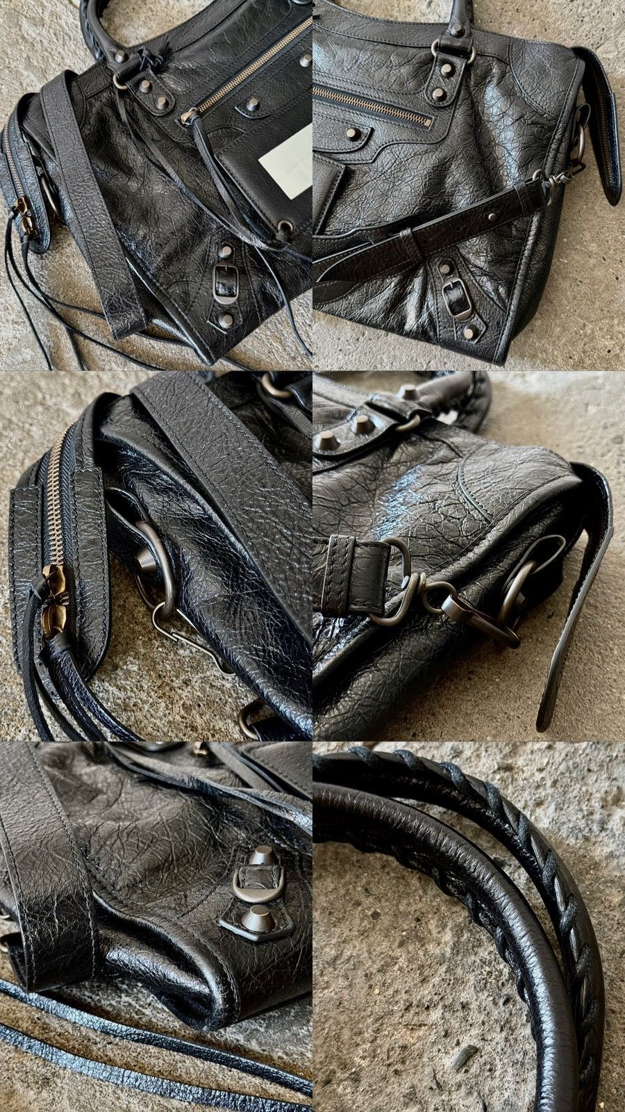 Balenciaga Balenciaga - SS19/22 - Classic Le City Motorcycle - Lambskin Size ONE SIZE - 20 Thumbnail