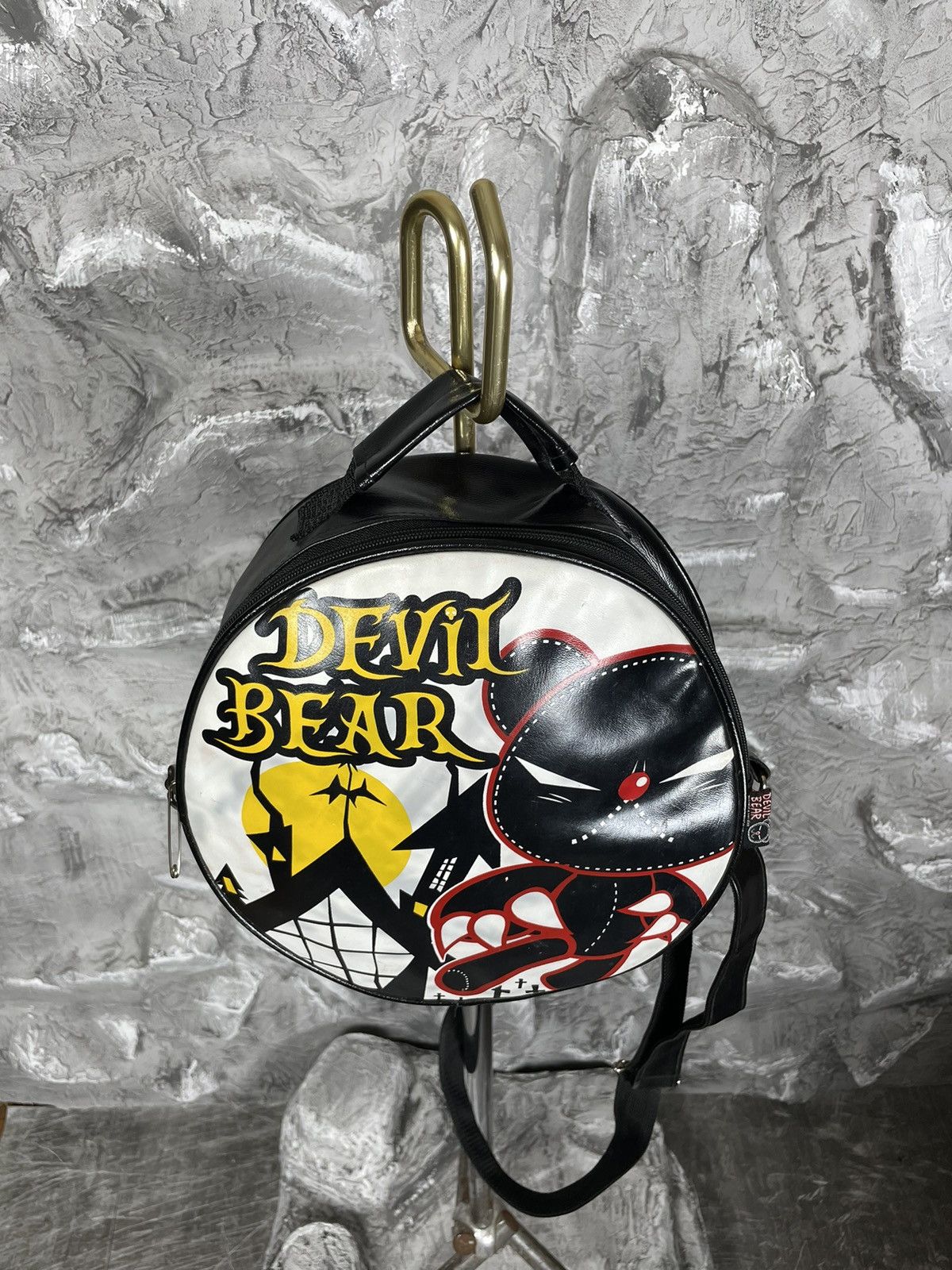 Hysteric Glamour × Japanese Brand Devil Bear Y2K Punk Shoulder Bag Hysteric Glamour Style Size ONE SIZE - 3 Thumbnail