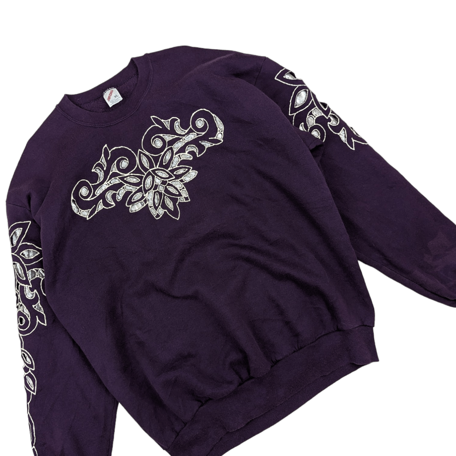 Jerzees Vintage 90's JERZEES Custom Art Style Streetwear Sweatshirt Size US XL / EU 56 / 4 - 3 Thumbnail