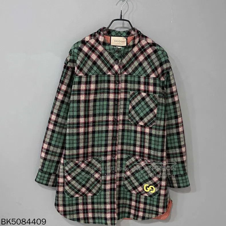 Gucci Gucci Tweed show plaid coat Size XS / US 0-2 / IT 36-38 - 1 Thumbnail
