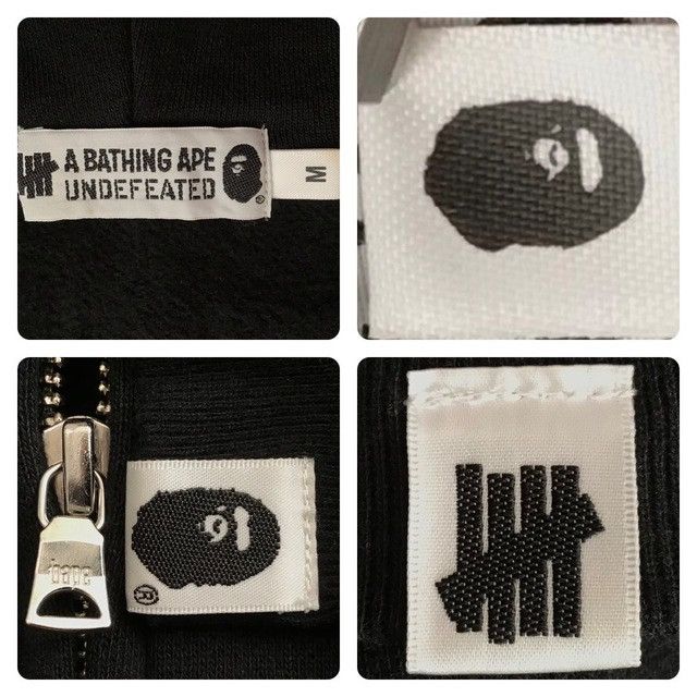 Bape × Undefeated BAPE × Undefeated shark full zip hoodie a bathing ape Size US M / EU 48-50 / 2 - 8 Thumbnail