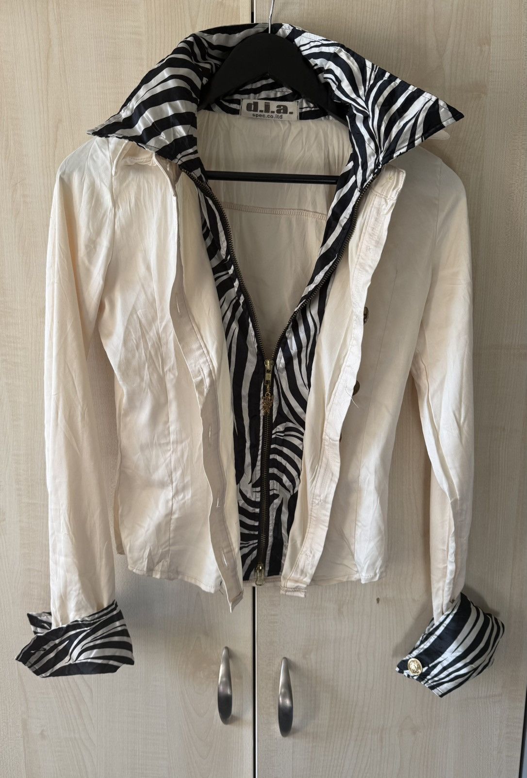 Other d.i.a Vintage Zebra Jacket Size S / US 4 / IT 40 - 1 Thumbnail