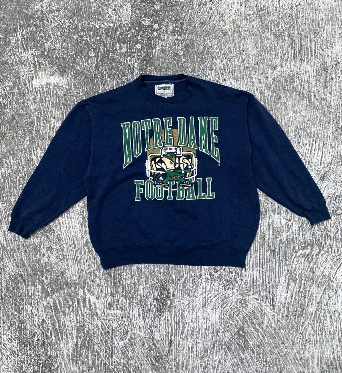Urban Classics Vintage sweatshirt american collage Size US XL / EU 56 / 4 - 1 Thumbnail