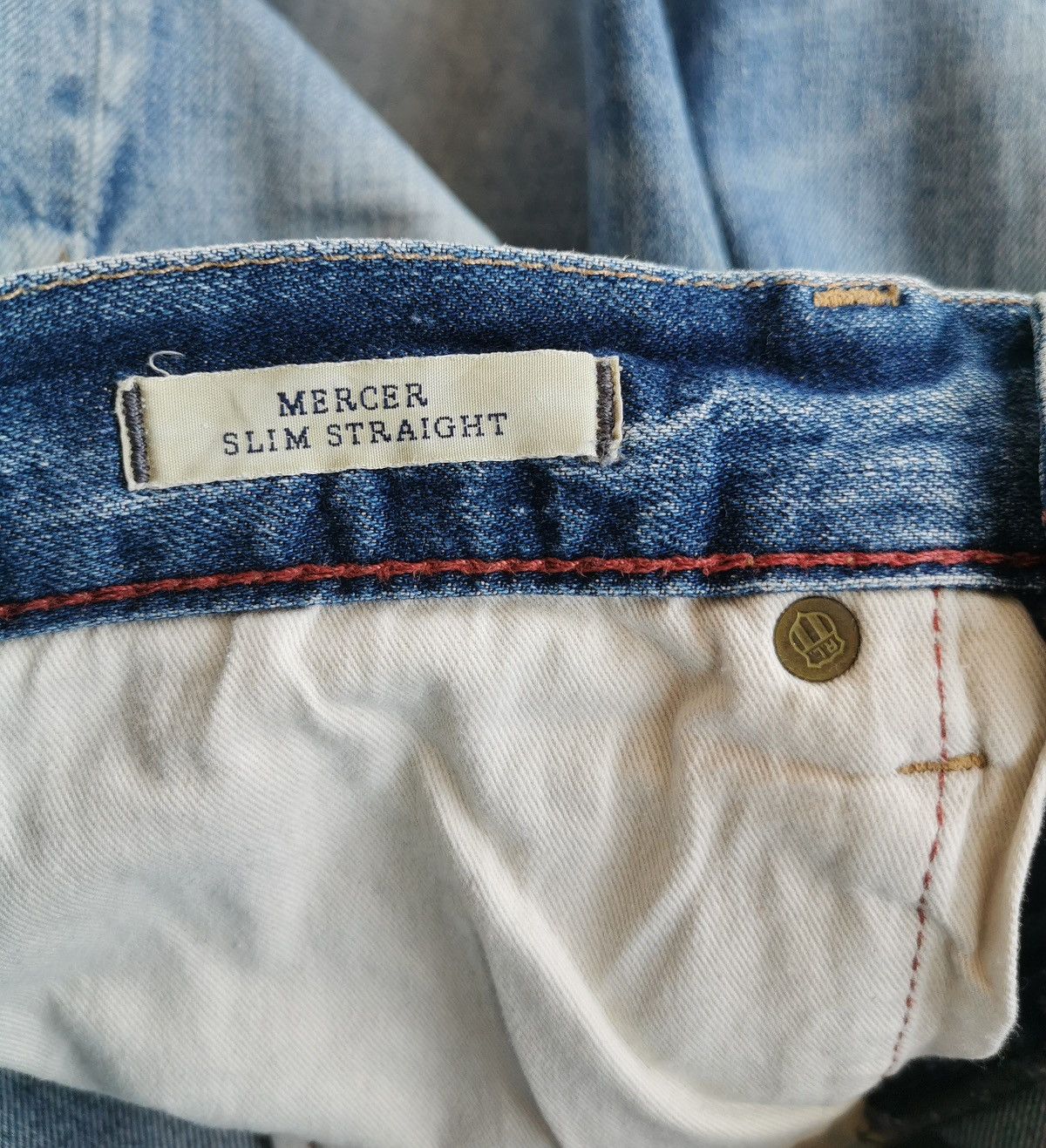 Ralph Lauren Ralph Lauren Mercer Slim Straight Distressed Jeans Size US 30 / EU 46 - 11 Thumbnail