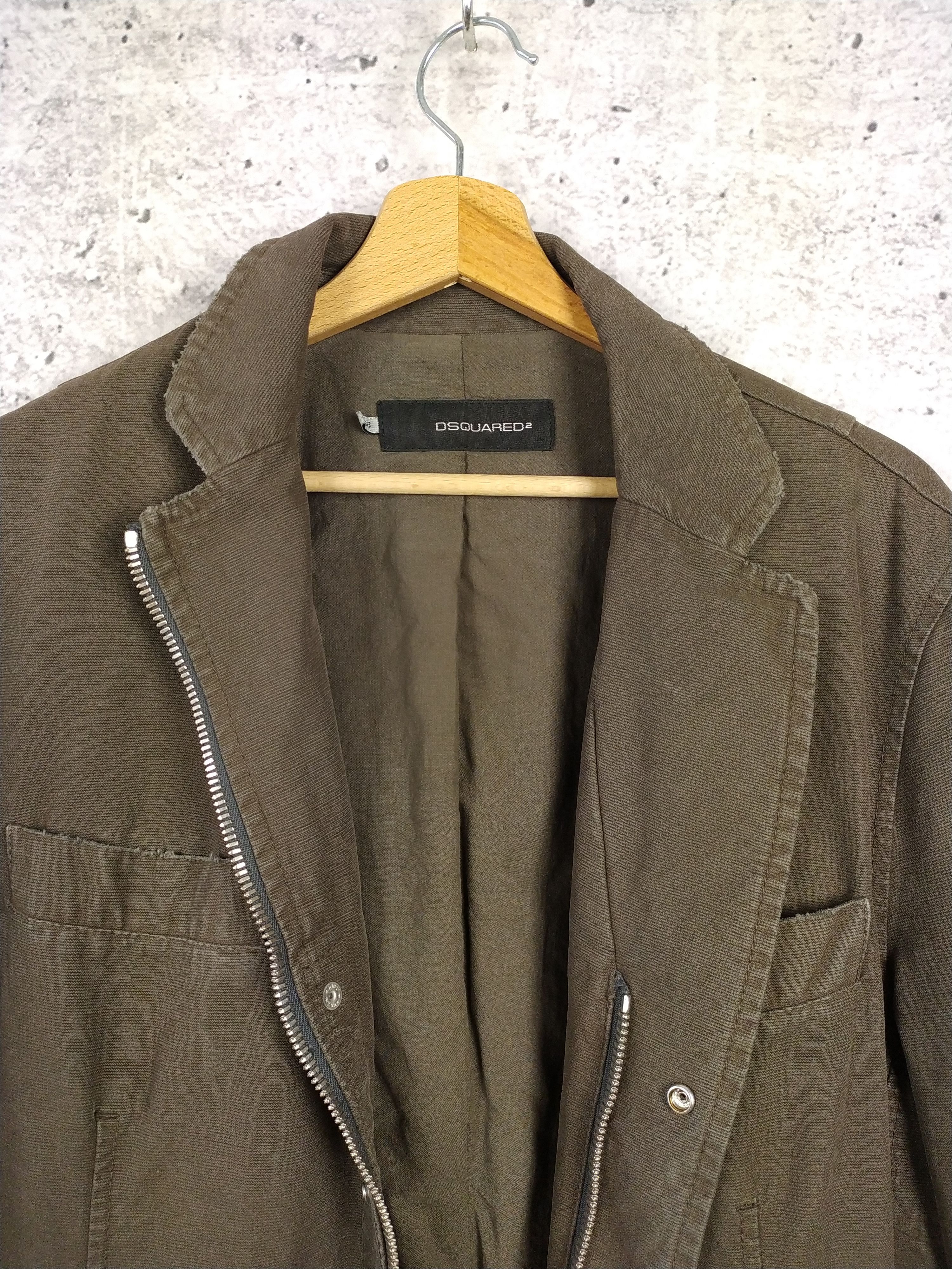 Dsquared2 Vintage Dsquared2 Style Military War Jacket Size US L / EU 52-54 / 3 - 2 Thumbnail