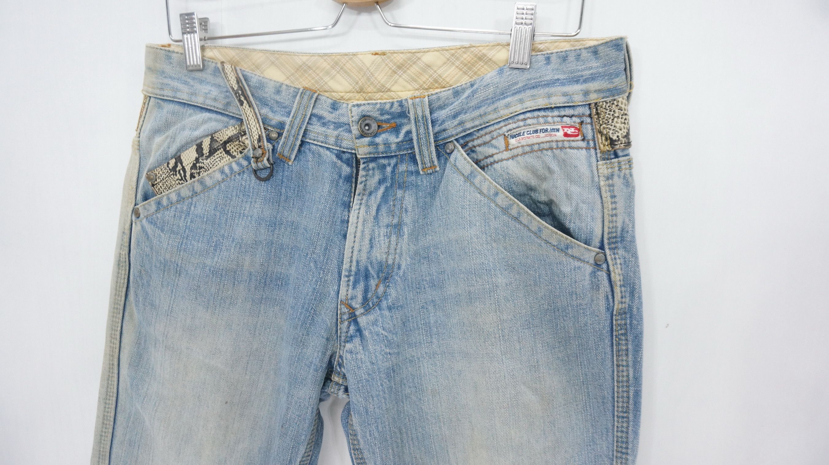 Nicole Club True Vintage Nicole Club For Men Sunfaded Jeans Size US 32 / EU 48 - 4 Thumbnail