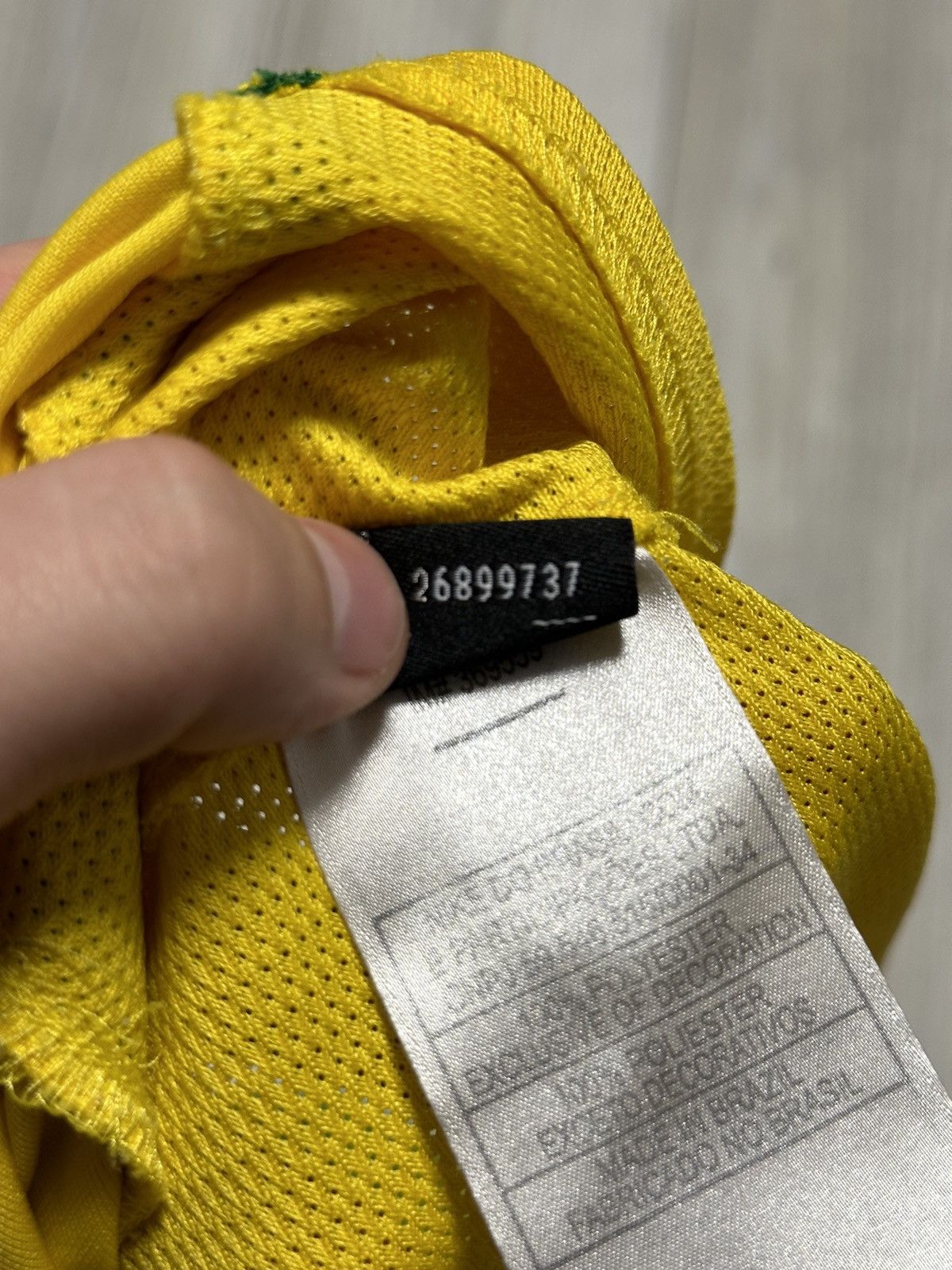 Nike × Vintage Nike Brazil #10 National Team Home Soccer Jersey Football Size US S / EU 44-46 / 1 - 9 Thumbnail