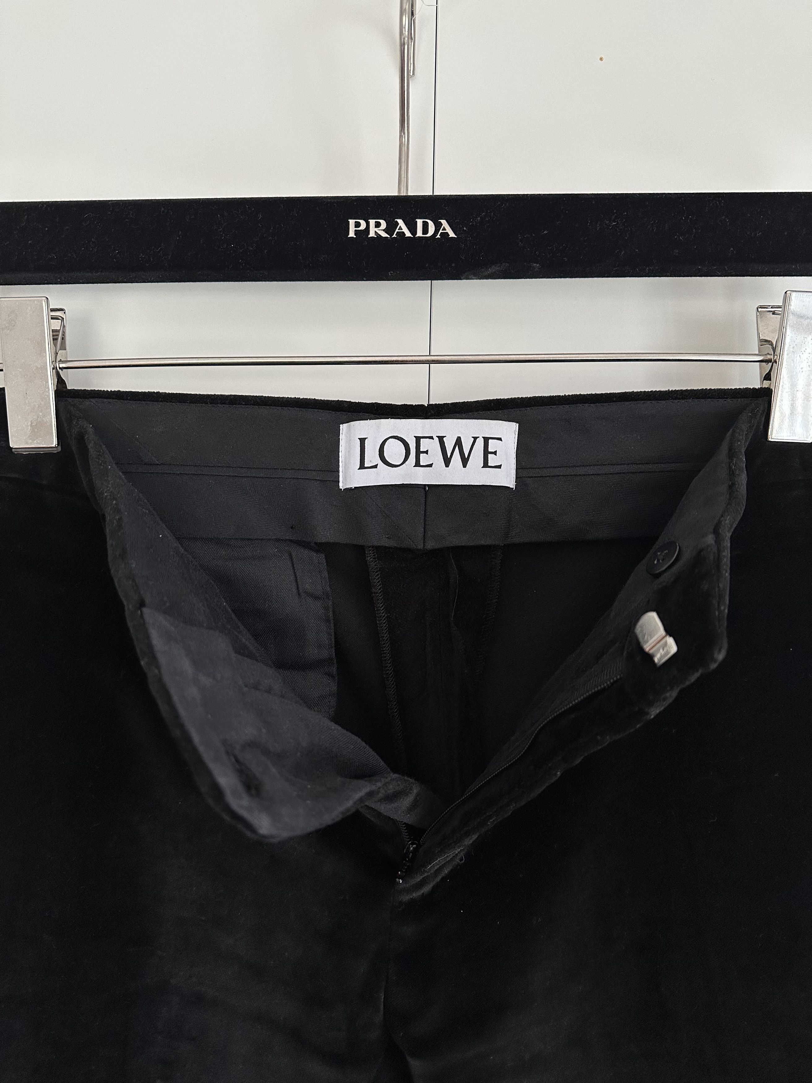 Loewe Velvet Tuxedo Trousers Size US 30 / EU 46 - 9 Thumbnail