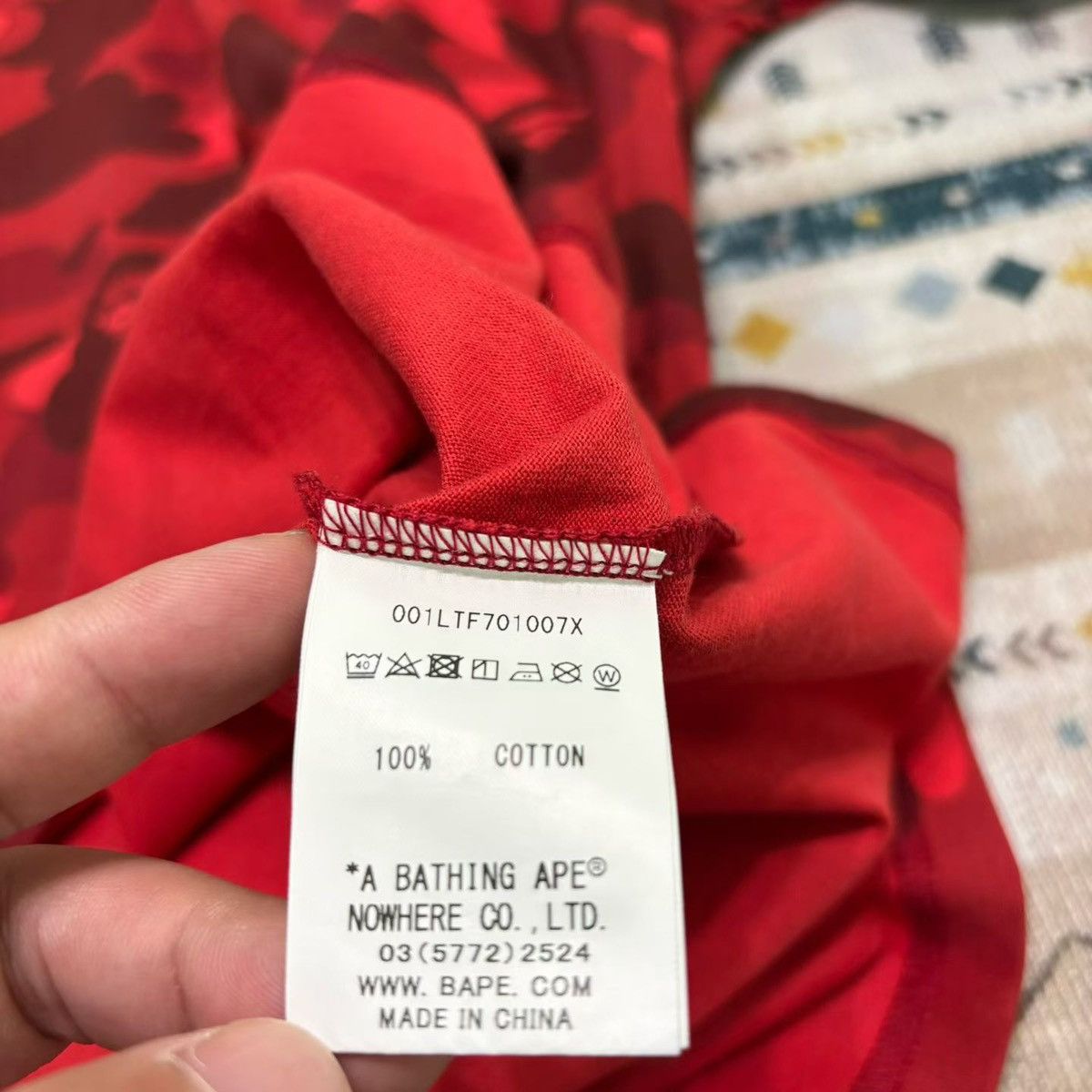 Bape BAPE LIMITED TEE Size US XXL / EU 58 / 5 - 6 Thumbnail