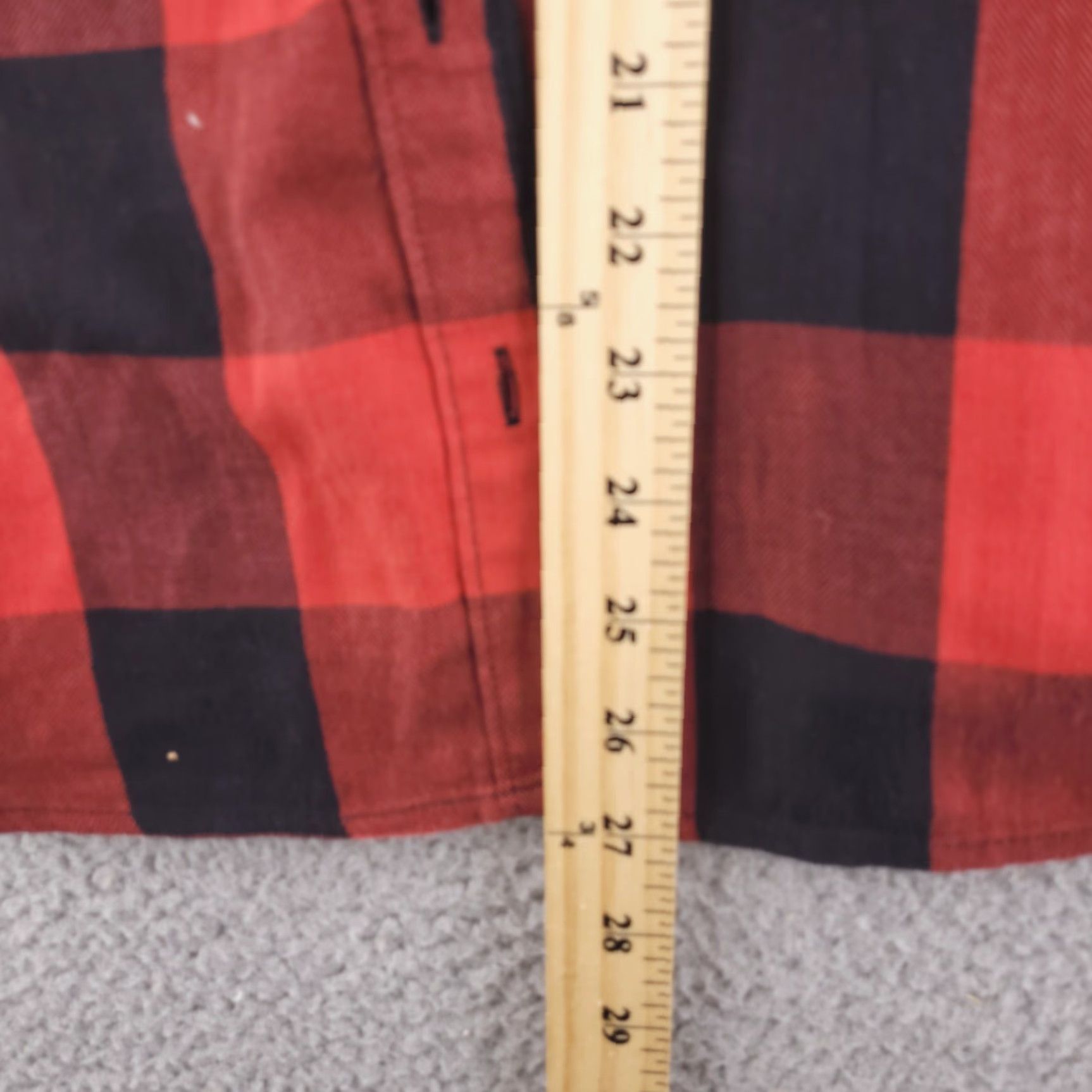 Orvis Orvis Shirt Womens Medium Flannel Plaid Red Lightweight Button-Up Relaxed Size M / US 6-8 / IT 42-44 - 7 Thumbnail