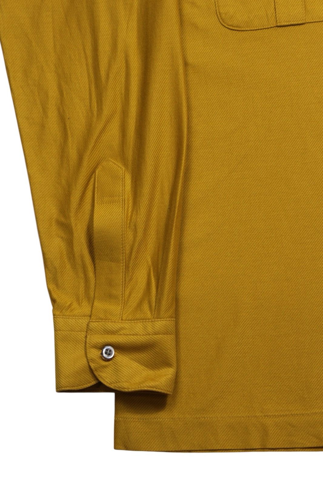 Saint Laurent Paris 1970S YVES SAINT LAURENT PARIS MUSTARD UTILITY SHIRT Size US L / EU 52-54 / 3 - 5 Thumbnail
