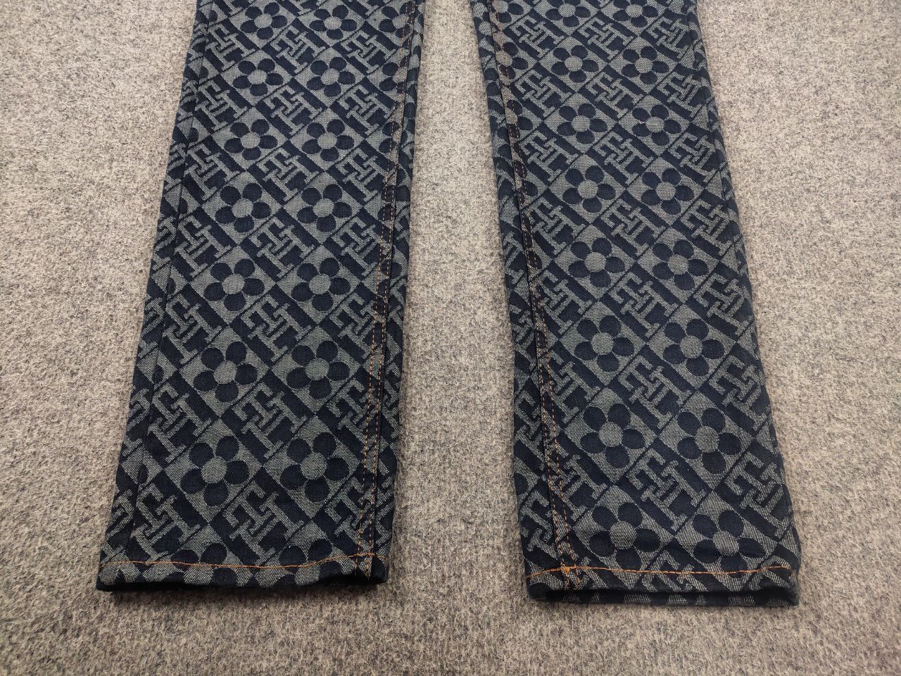 Tommy Hilfiger Richard Quinn Tommy Hilfiger Monogram jacquard Denim Jeans Size US 32 / EU 48 - 4 Thumbnail