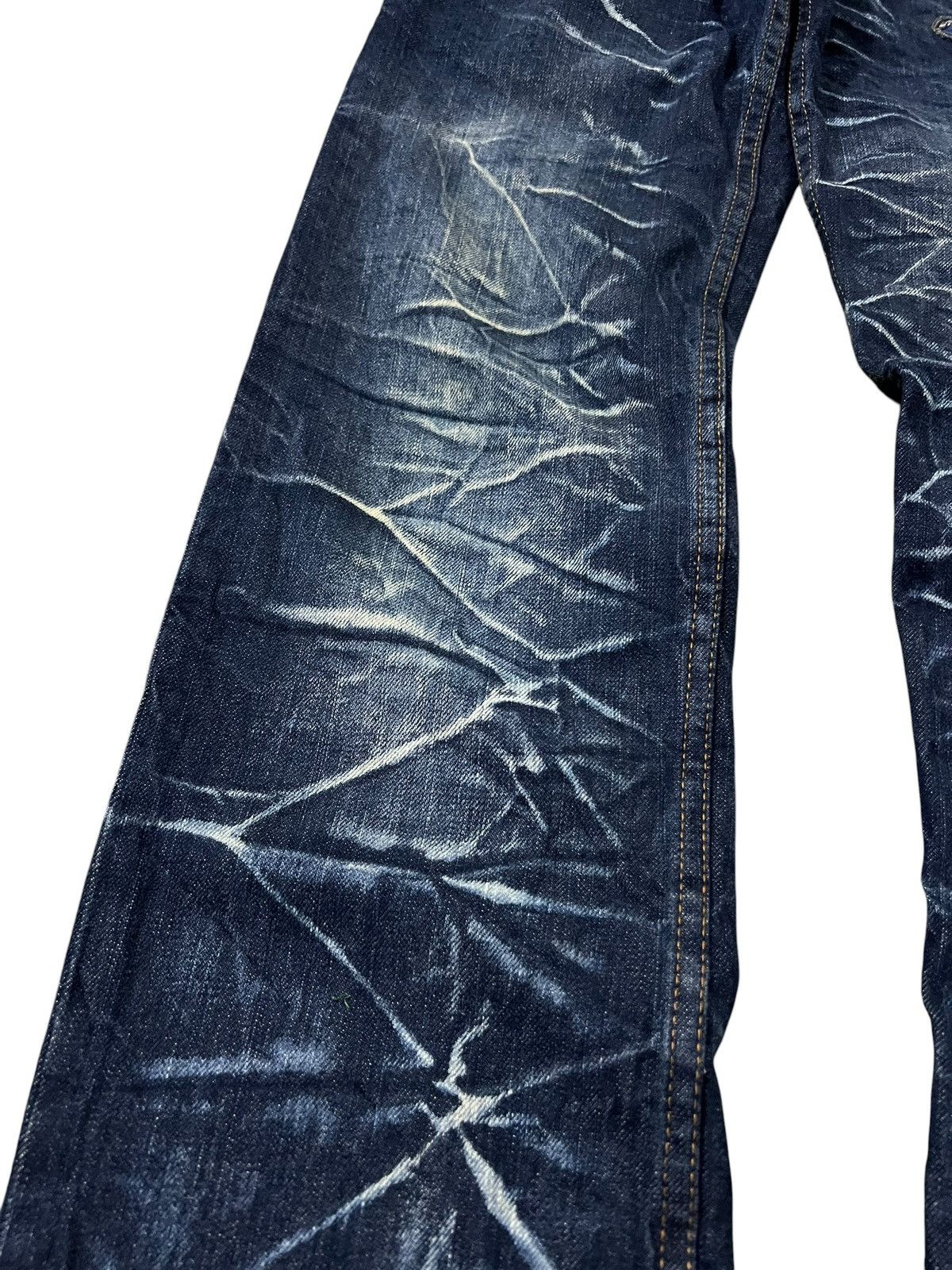 Japanese Brand 💥Double Waist💥Nylaus Clothing Clawmark If six was nine style Size US 30 / EU 46 - 4 Thumbnail