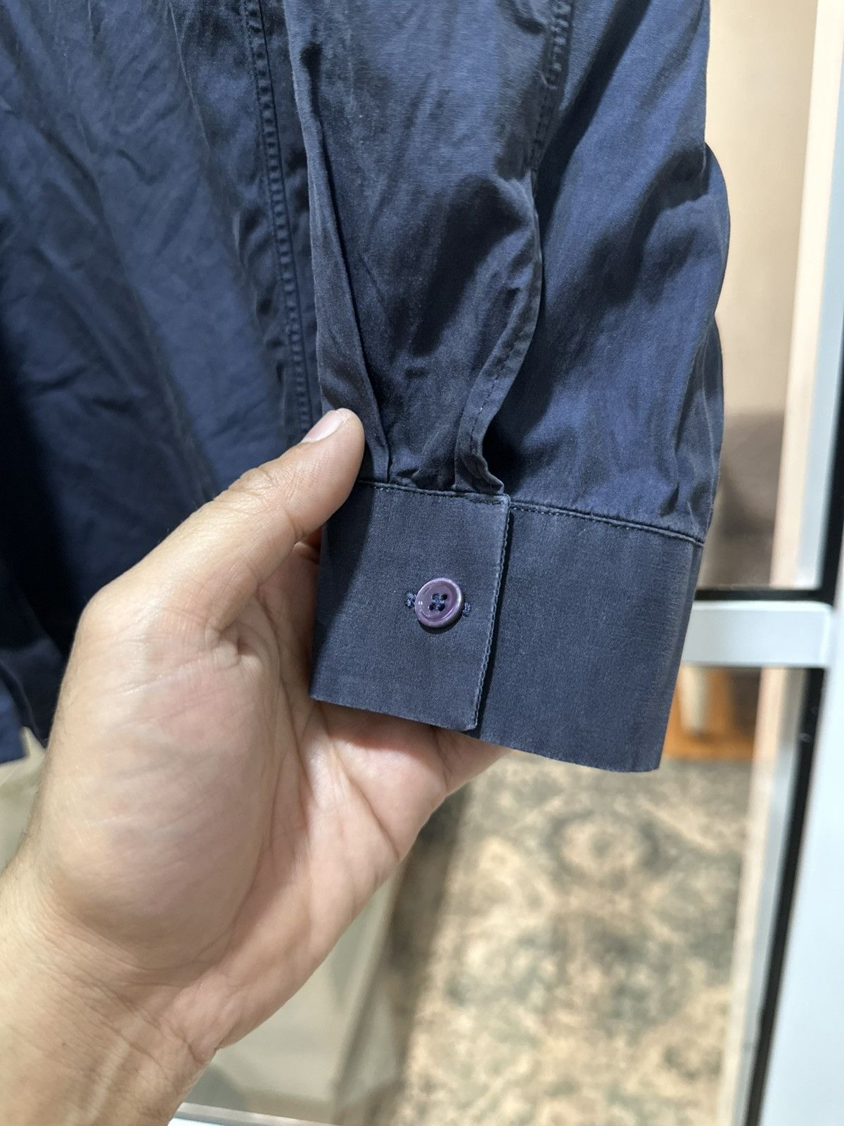 Balenciaga SS15 Balenciaga Broadcloth Double Collar (Alexander Wang) Size US M / EU 48-50 / 2 - 13 Thumbnail