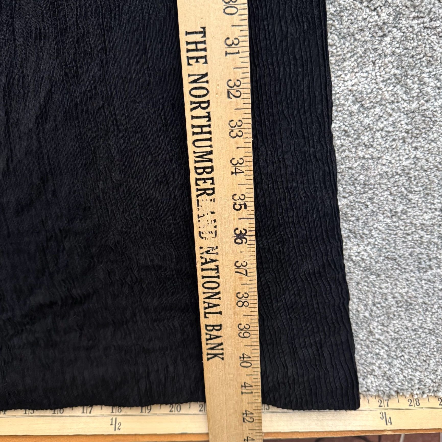 Vintage VINTAGE Whimsigoth Dress 14 70s 80s Witchy Dark Academia Minimalist Crinkle Size XL / US 12-14 / IT 48-50 - 3 Thumbnail