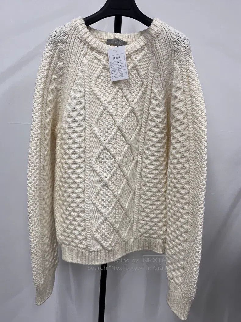 Dior Dior FW23 Solid colour casual knitted long-sleeved sweater Size US M / EU 48-50 / 2 - 1 Thumbnail