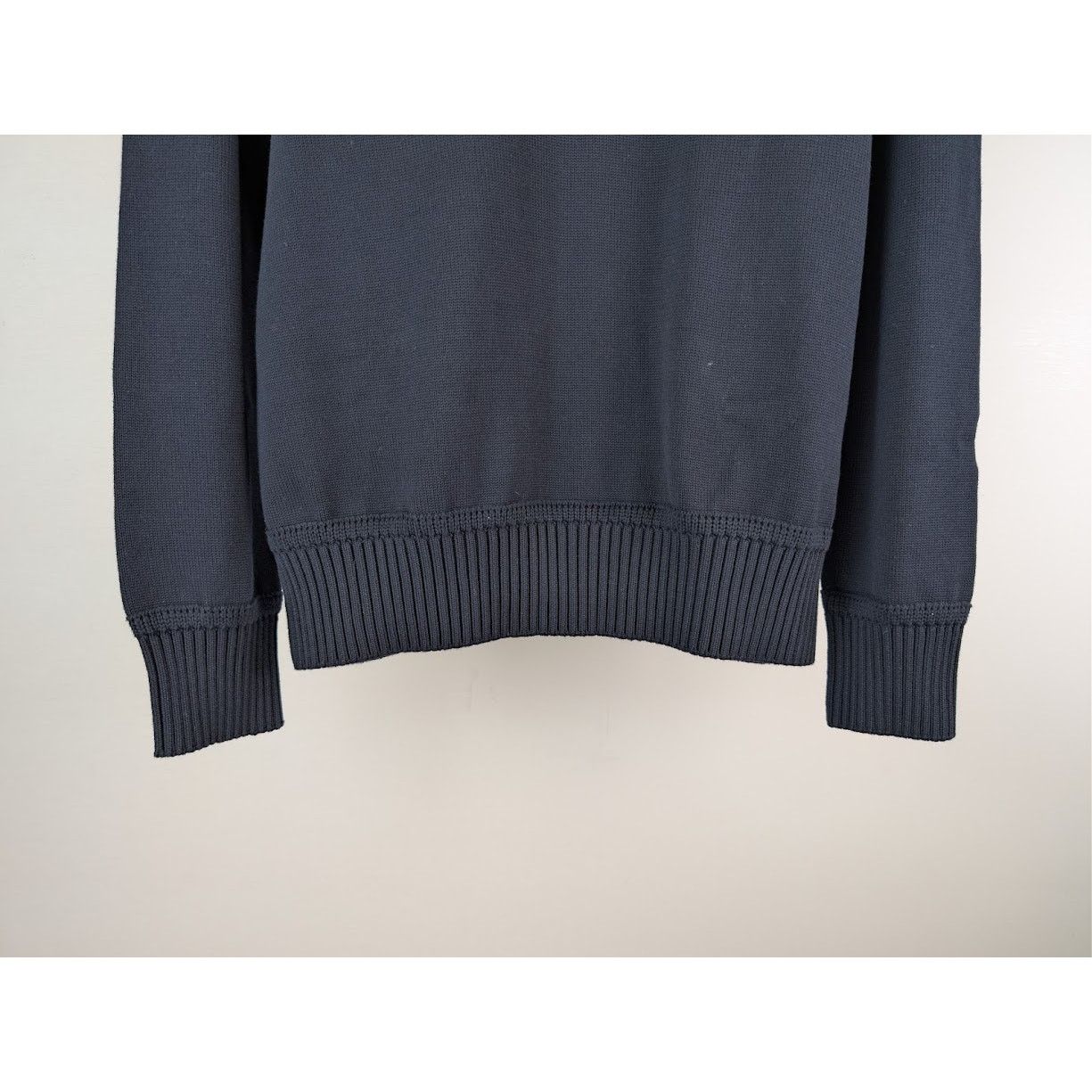 Moncler o1rshd1 Girocollo Tricot Sweater in Navy Size US XXL / EU 58 / 5 - 3 Thumbnail