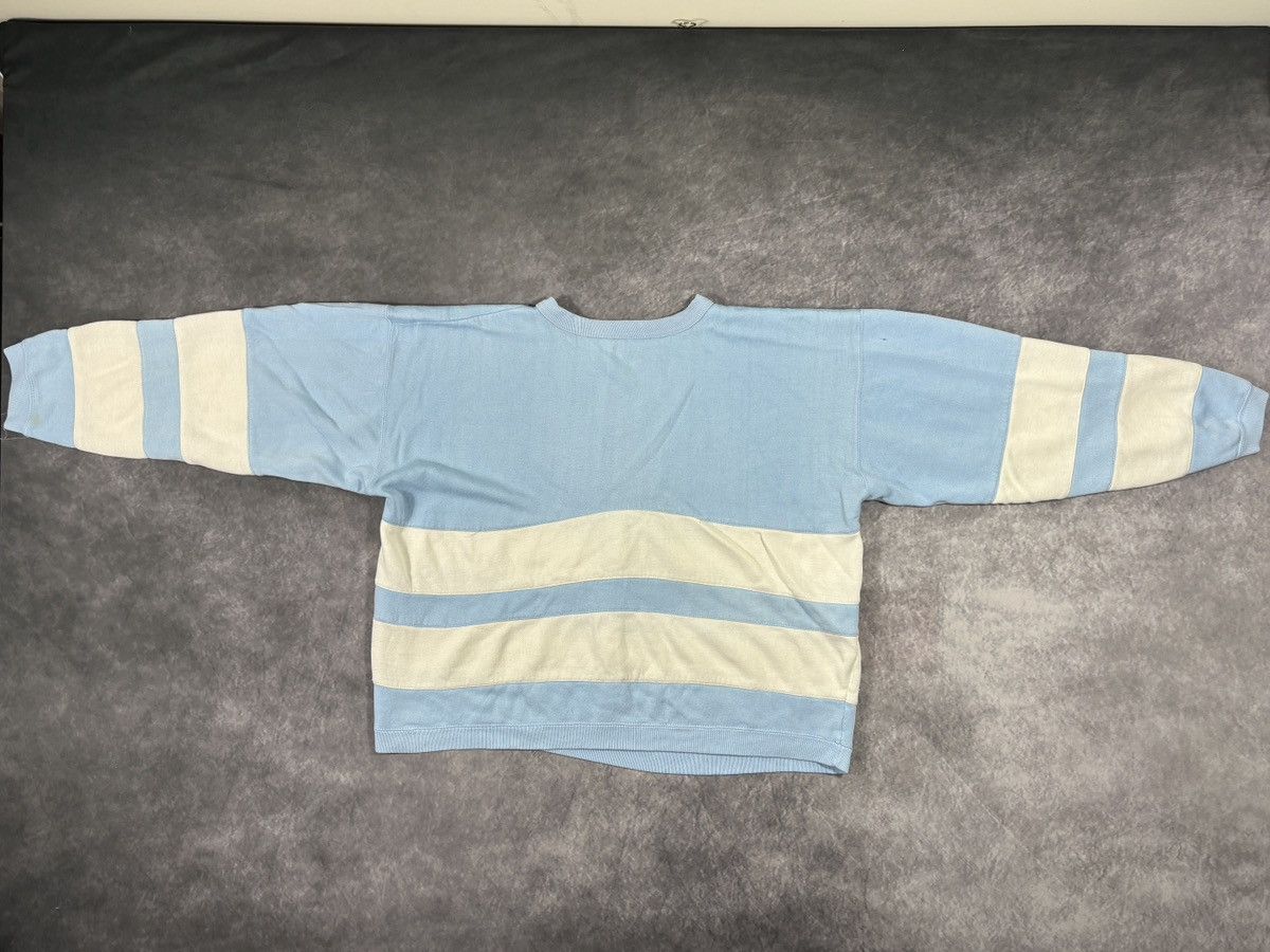 Vintage 80s Vintage Sweatshirt Crewneck Pullover Striped Cropped Size US S / EU 44-46 / 1 - 15 Thumbnail