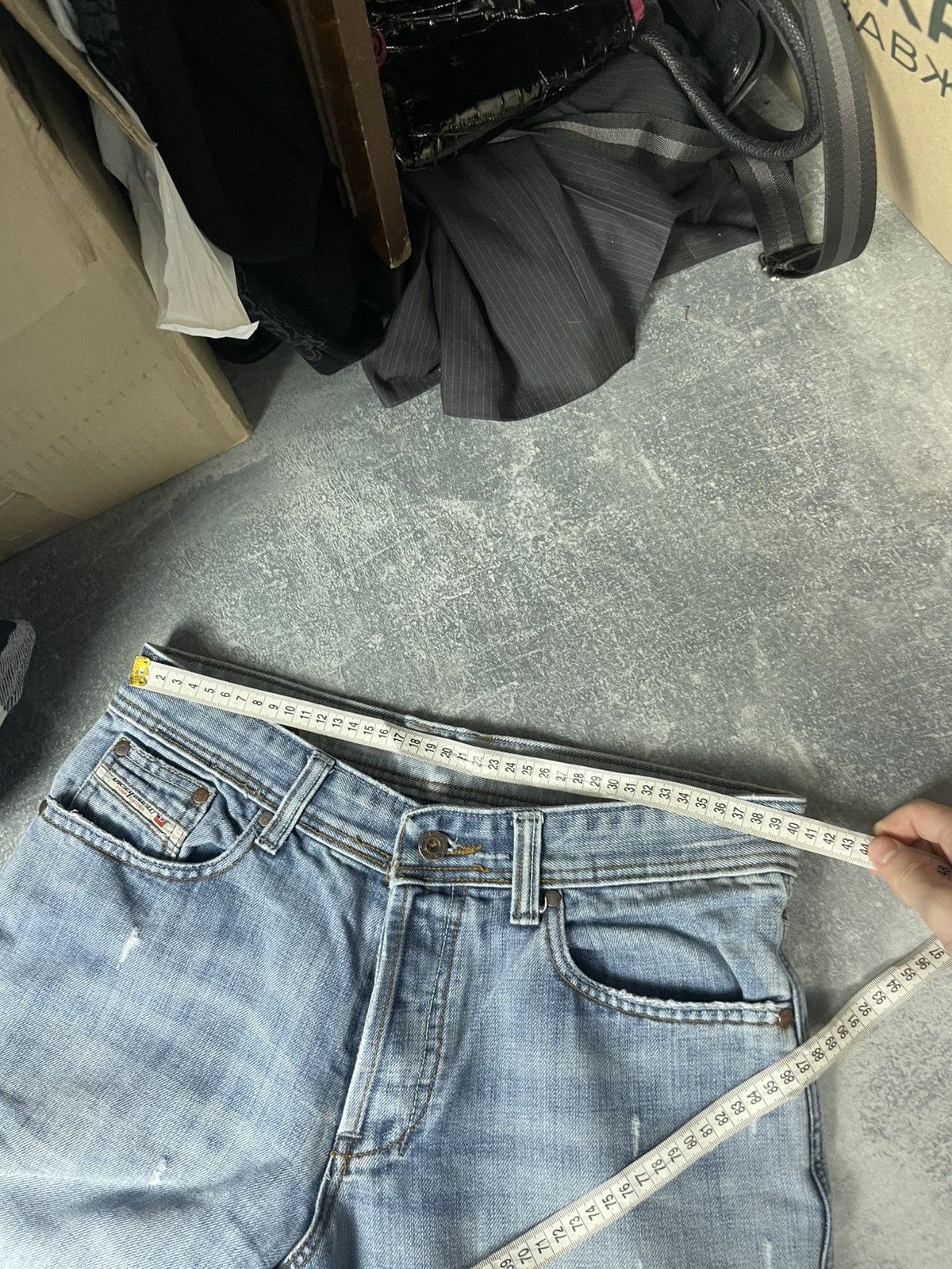 Diesel Rare Y2K diesel logo denim jeans Size US 30 / EU 46 - 13 Thumbnail