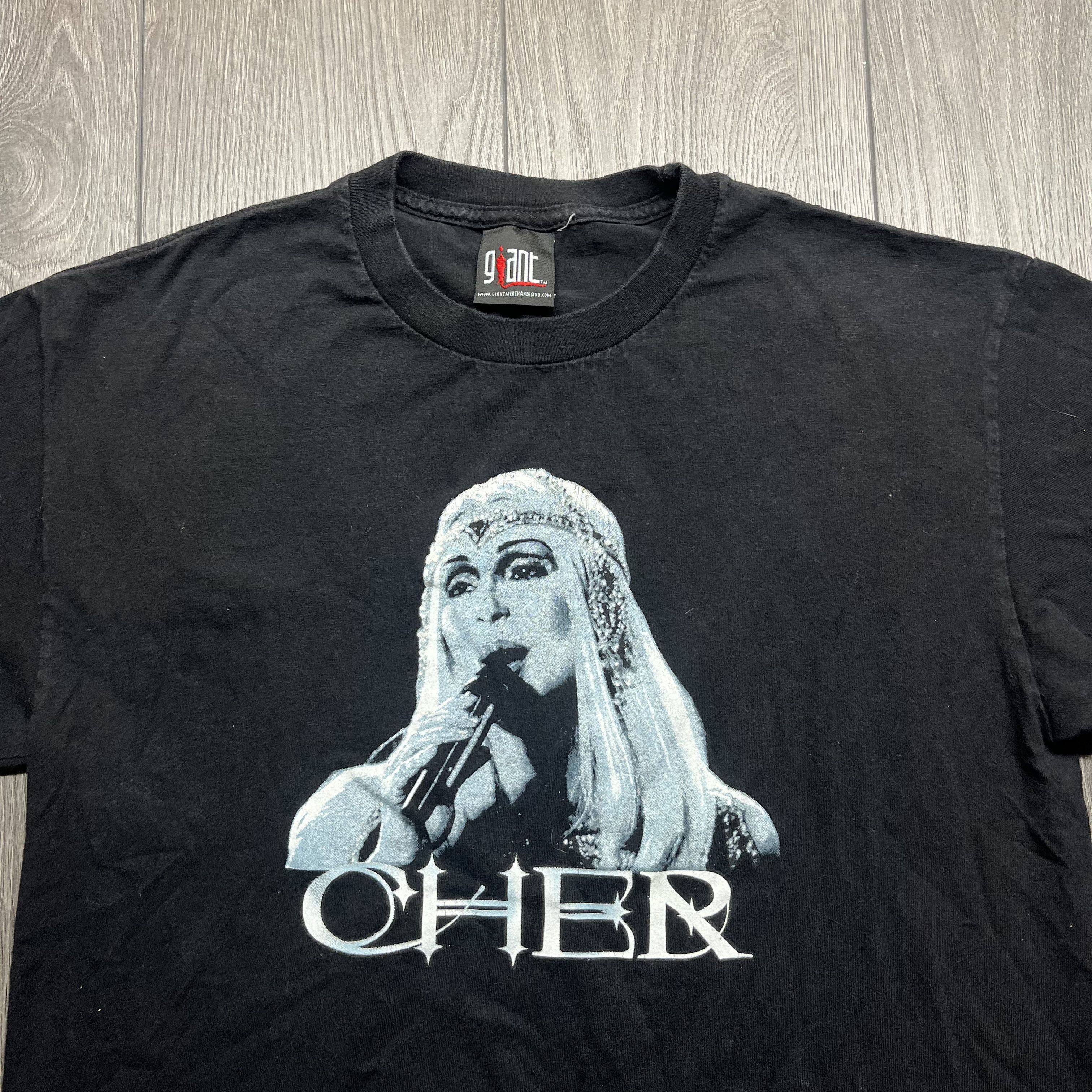 Band Tees × Giant × Vintage Vintage Cher Farewell Tour Band T Shirt Large Size US L / EU 52-54 / 3 - 2 Thumbnail