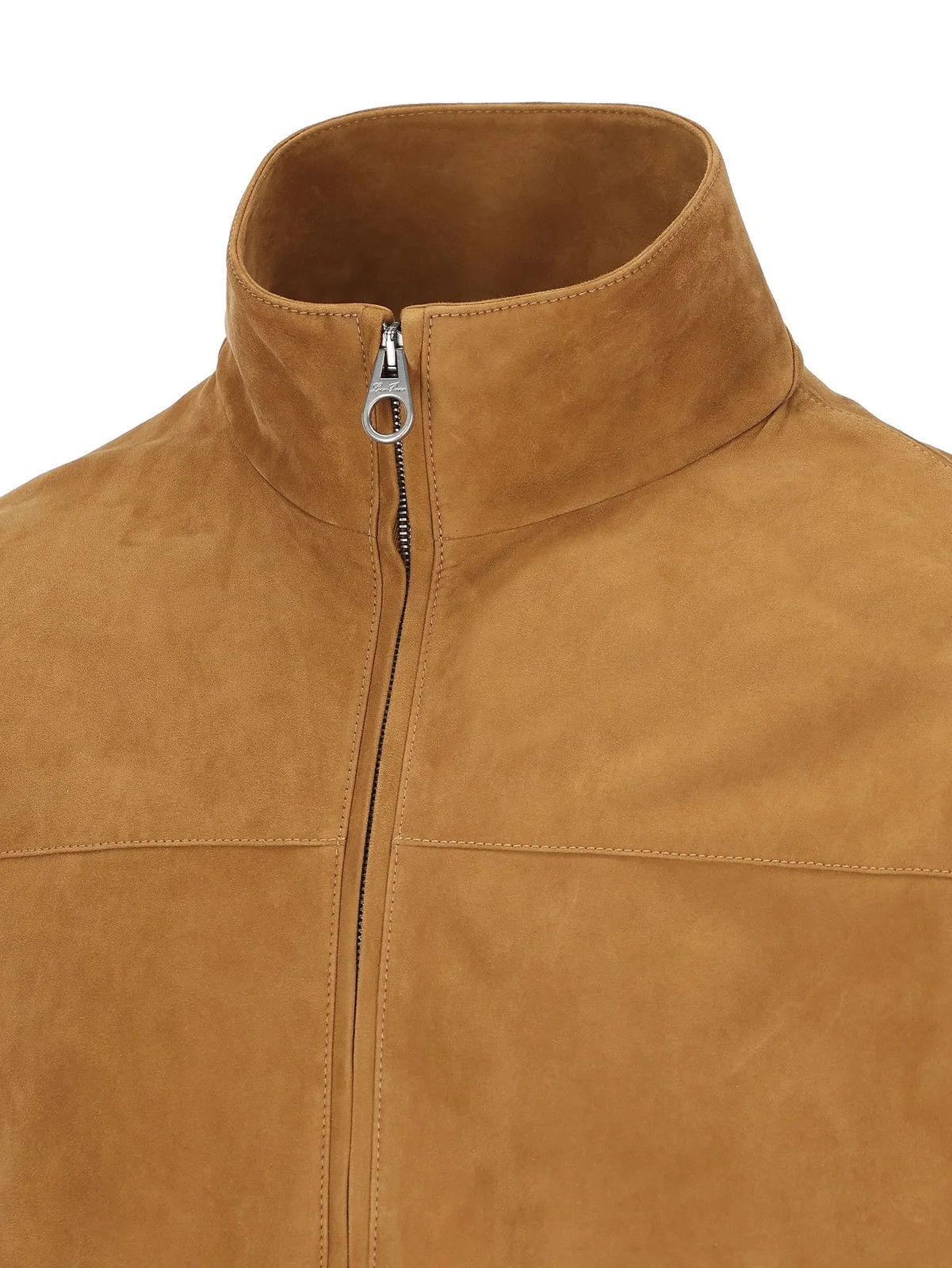 Loro Piana o1w1db10226 FAP3869 Zipped Bomber Jacket in Brown Size US M / EU 48-50 / 2 - 3 Thumbnail