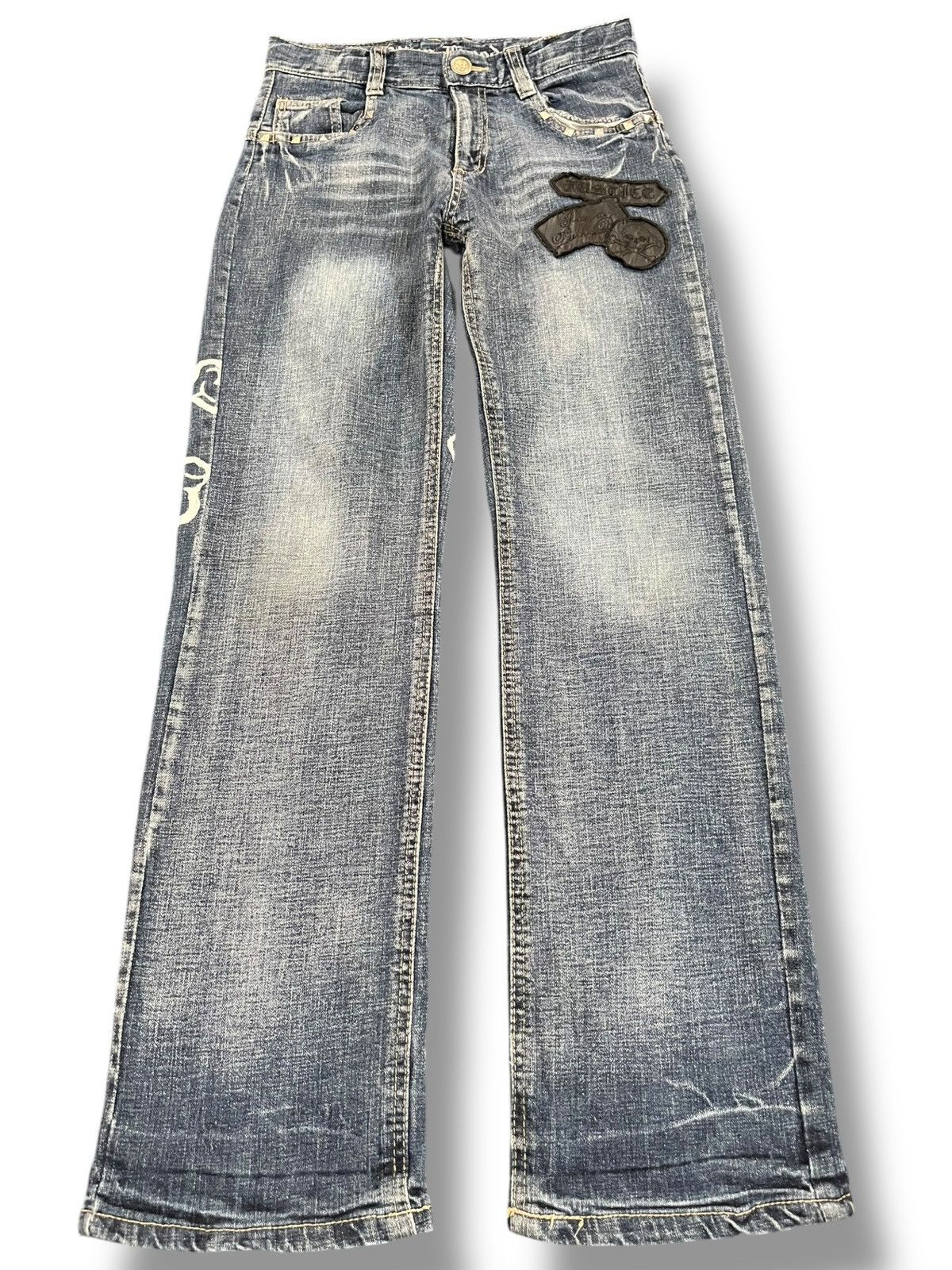 Japanese Brand × Seditionaries Vintage Japanese Brand Skeleton Island Seditionaries Dneim Size US 28 / EU 44 - 1 Thumbnail