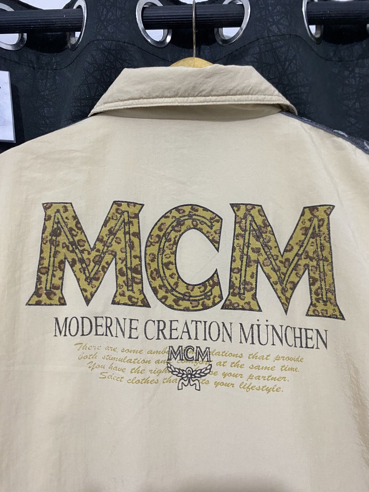 MCM Vintage MCM Tapped Windbreaker Jacket Size US M / EU 48-50 / 2 - 3 Thumbnail