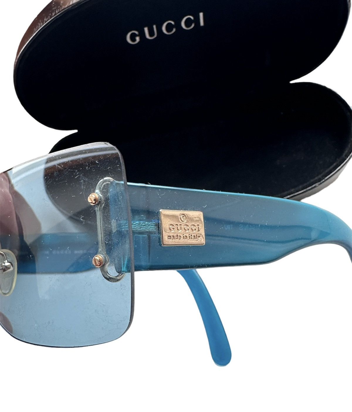 Gucci × Vintage GUCCI 1194 Vintage Sunglasses Size ONE SIZE - 4 Thumbnail