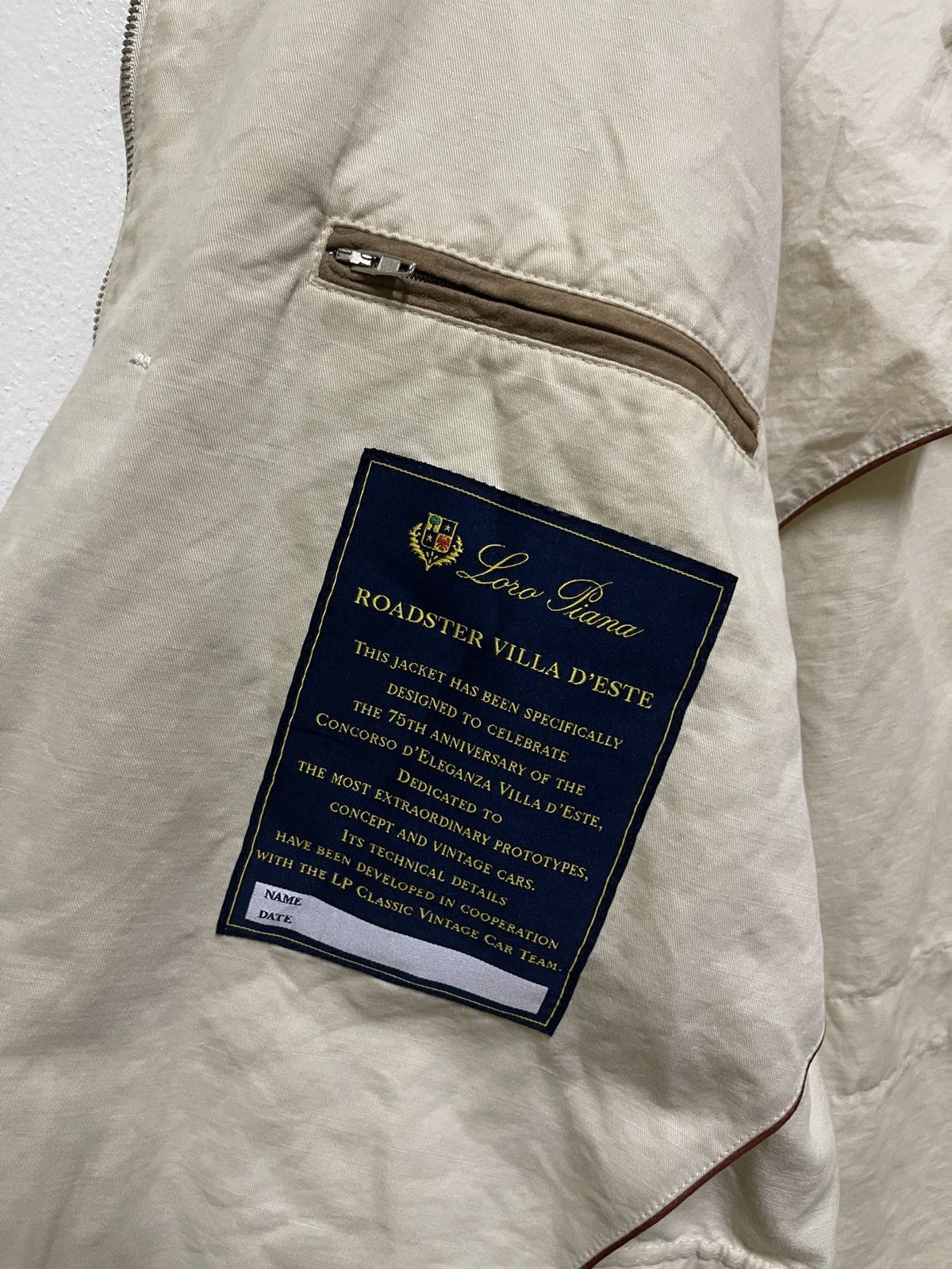 Loro Piana Loro Piana Roadster Villa D’Este Jacket Size US M / EU 48-50 / 2 - 14 Thumbnail