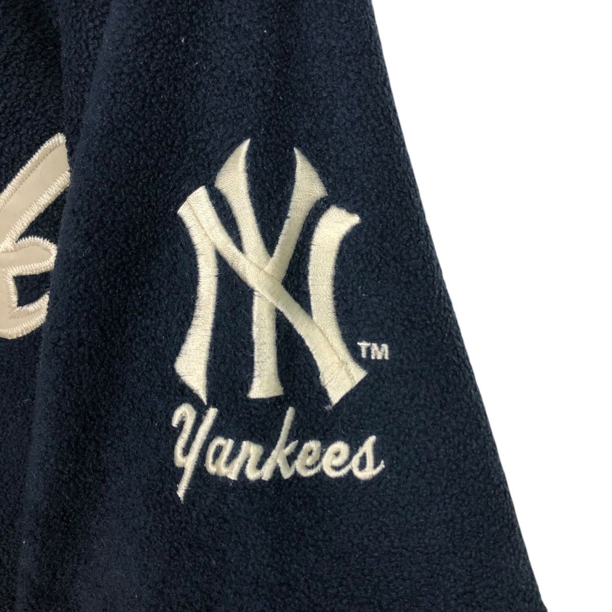 MLB × New York Yankees × Uniqlo 📌Vintage Fleece Half Zipper Jacket Mlb New York Yankees Size US L / EU 52-54 / 3 - 15 Thumbnail