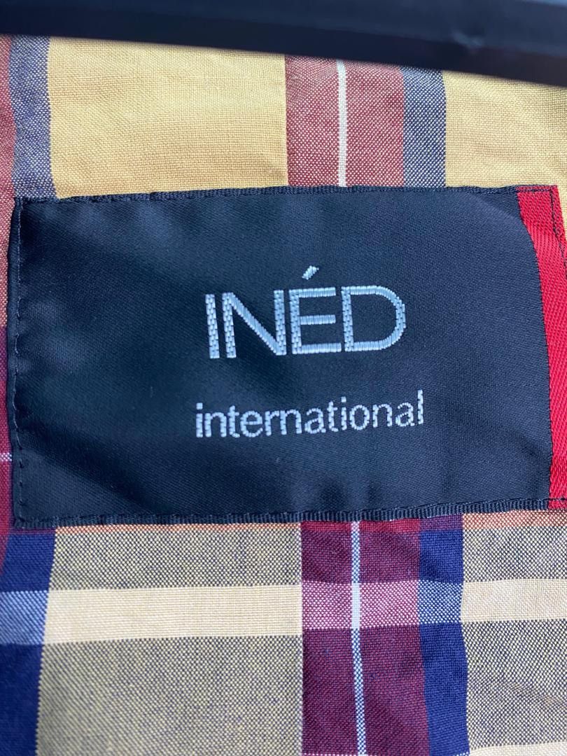 Japanese Brand Vtg 90s INED Yohji Yamamoto capes coat tartan plaid lined Size US M / EU 48-50 / 2 - 5 Thumbnail