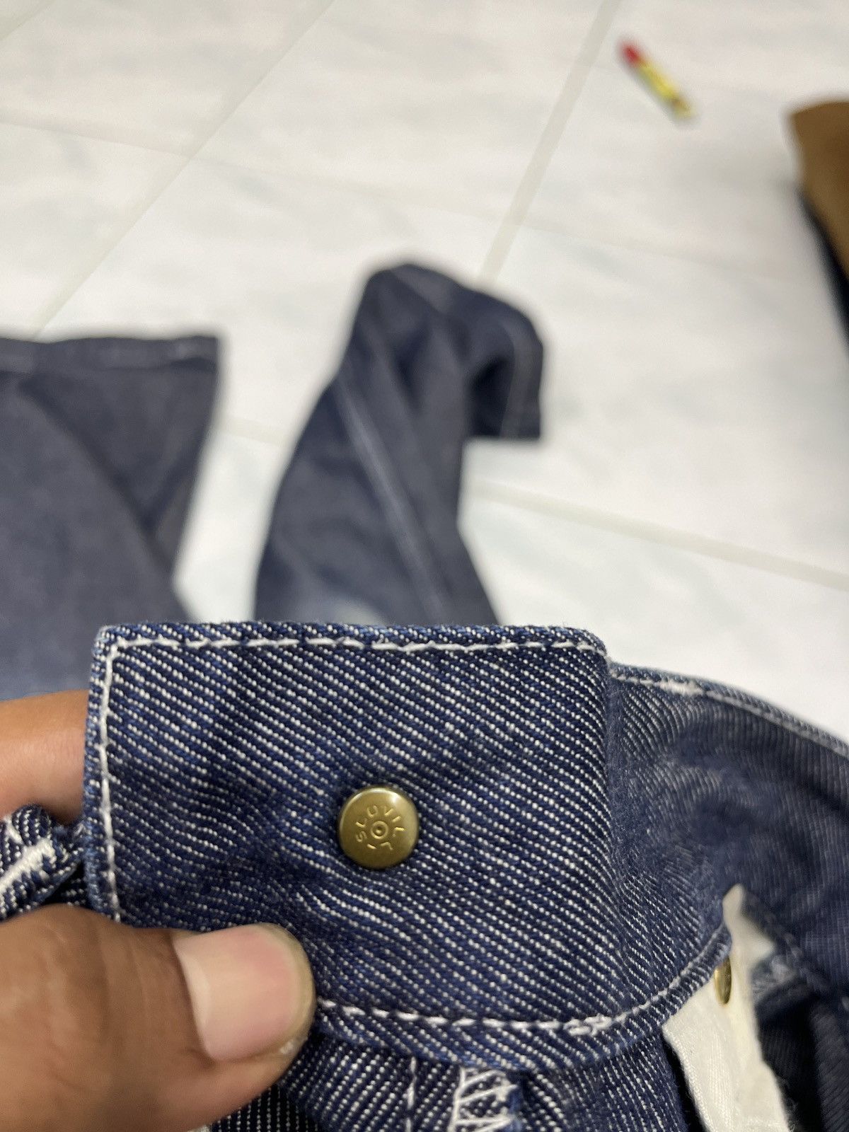 Japanese Brand 🔥🔥🔥STEALS WELDGIN DOUBLE KNEE DENIM Size US 28 / EU 44 - 11 Thumbnail