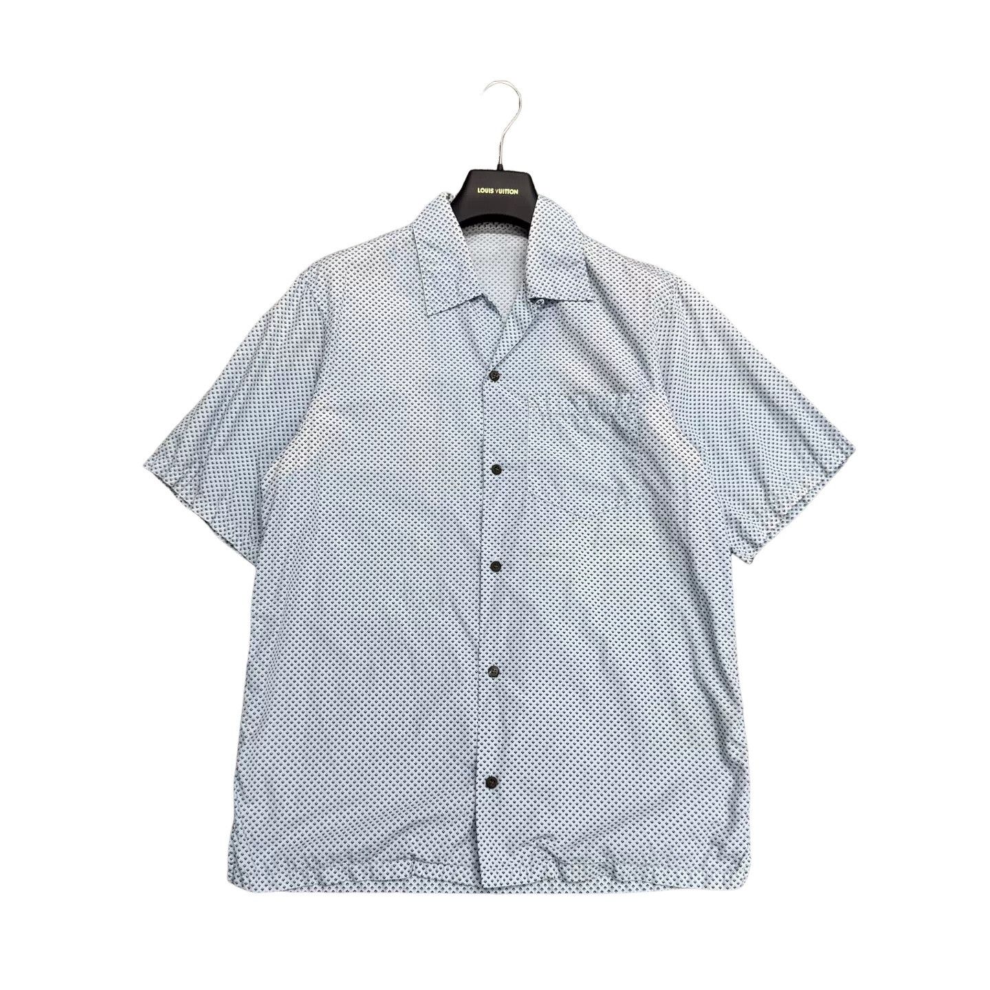 Prada Prada Diamond Pattern Shirt Size M Size US M / EU 48-50 / 2 - 1 Thumbnail