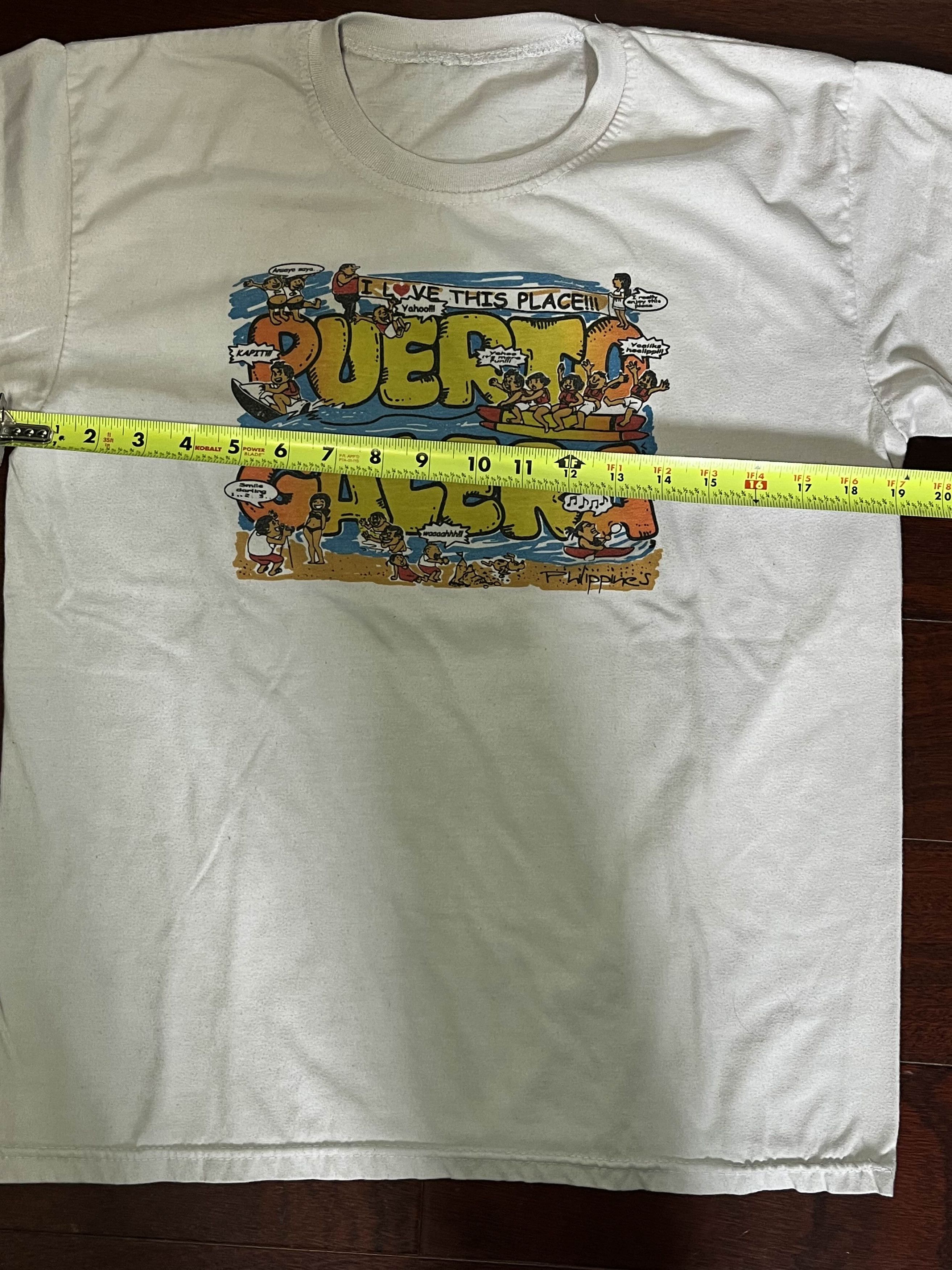Band Tees × Vintage Y2K Philippines Puerto Galera Tourist Tee Size US M / EU 48-50 / 2 - 8 Thumbnail