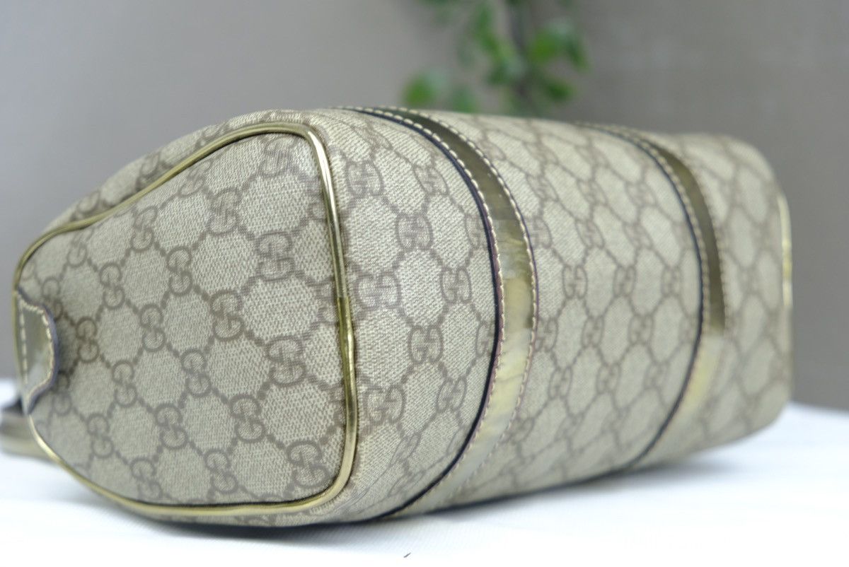 Gucci Gucci Handbag GG Supreme 193604 Brown and gold Size ONE SIZE - 12 Thumbnail