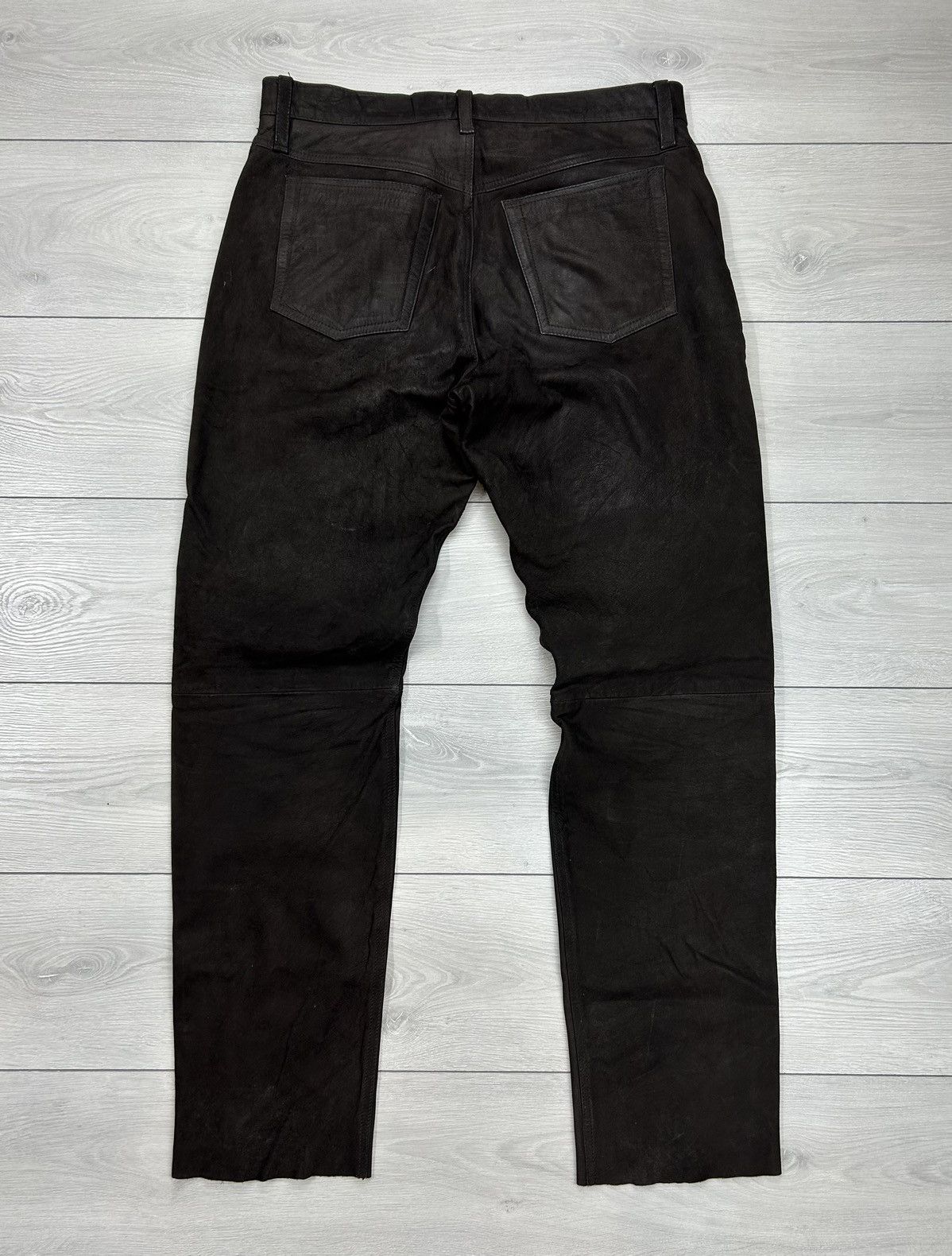 Leather × Vintage Leather pant vintage brown size 36 Size US 36 / EU 52 - 5 Thumbnail