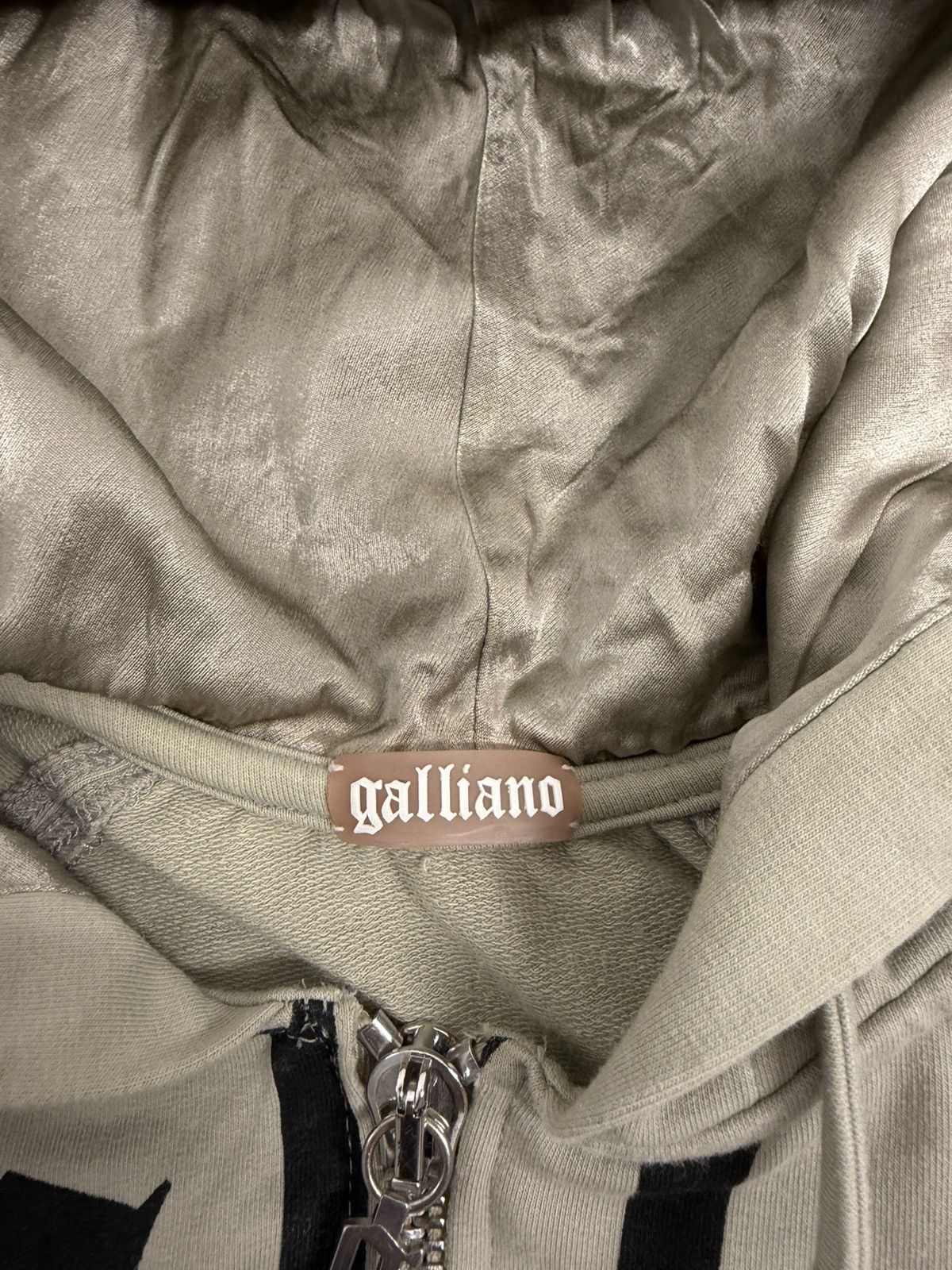 John Galliano Vintage John Galliano Abstract Flowers x Gazette Zip Hoodie Size XS / US 0-2 / IT 36-38 - 8 Thumbnail