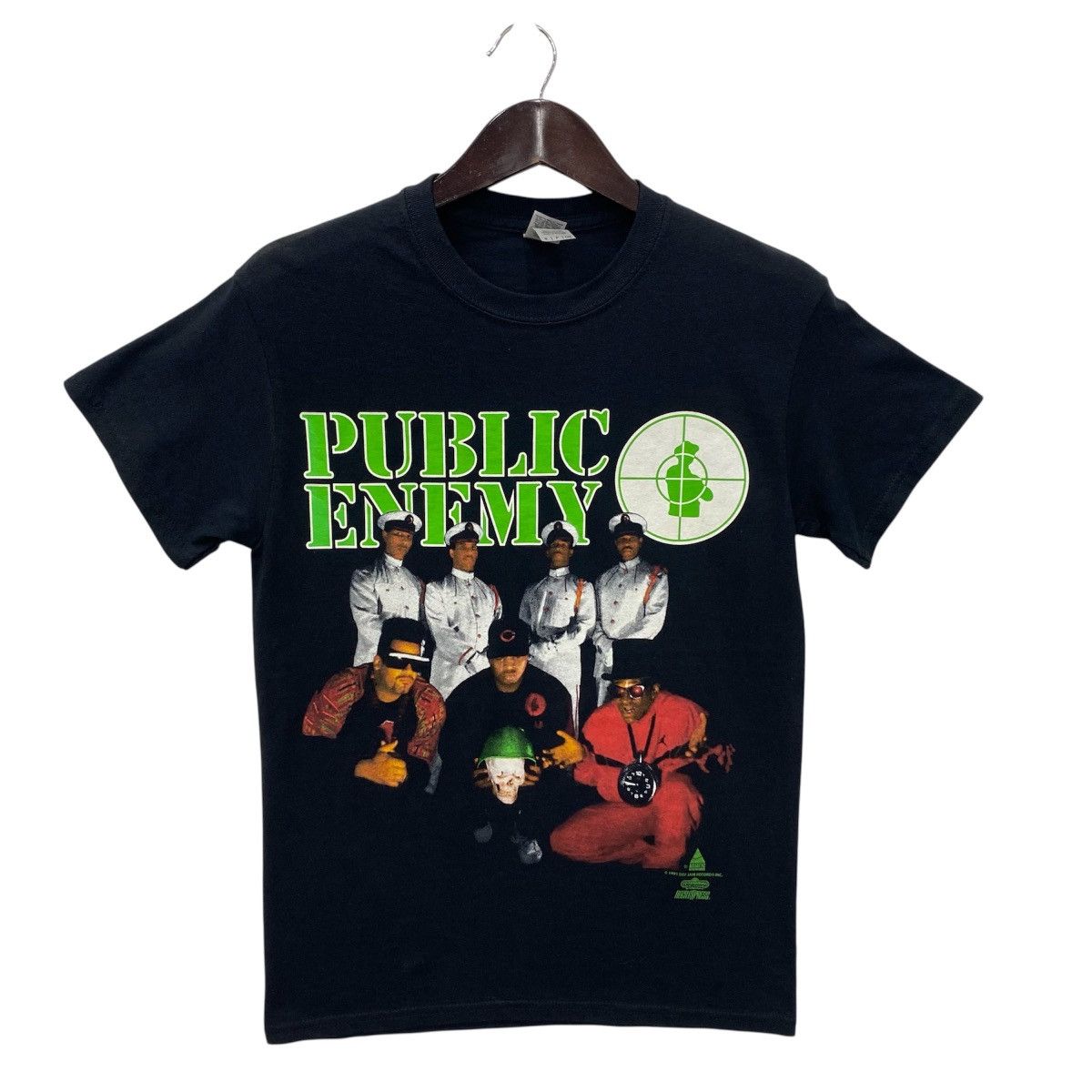 Band Tees 💥PUBLIC ENEMY hip hop rap / apocalypse 1991 raptees shirt Size US S / EU 44-46 / 1 - 1 Thumbnail
