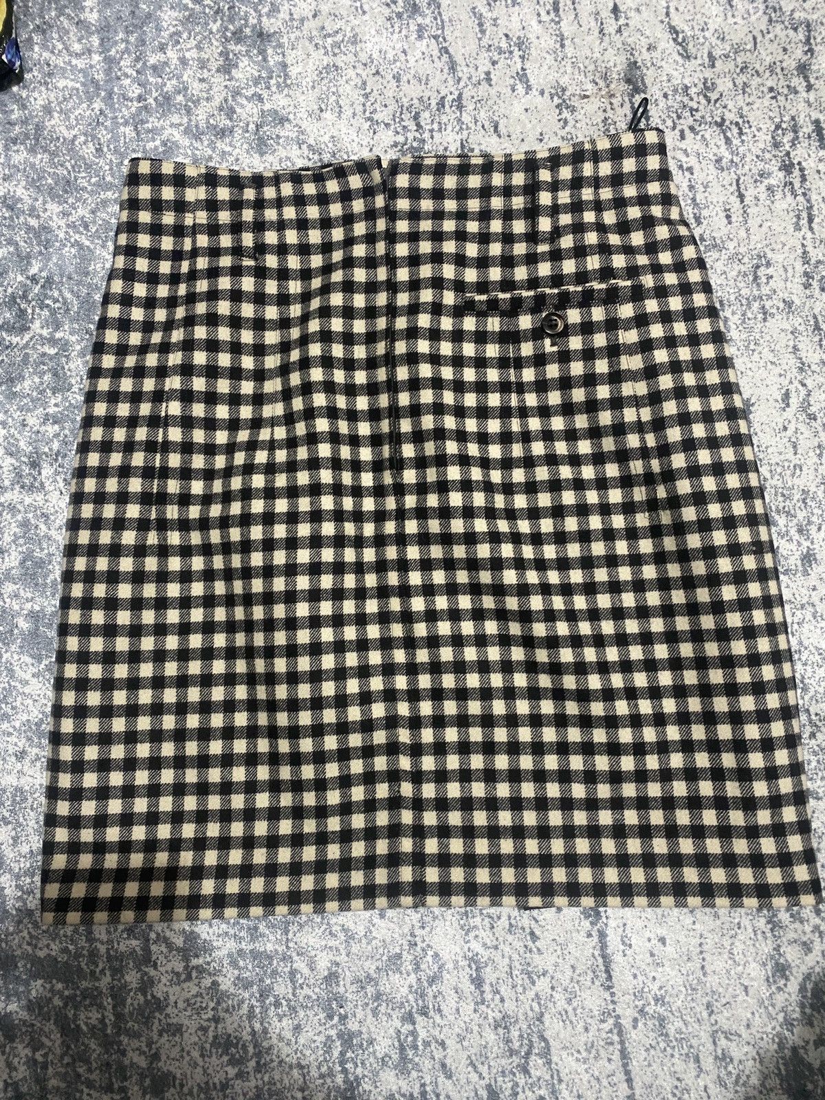 Designer × Jil Sander Jil sander designer tartan wool skirt Size 30" / US 8 / IT 44 - 1 Thumbnail