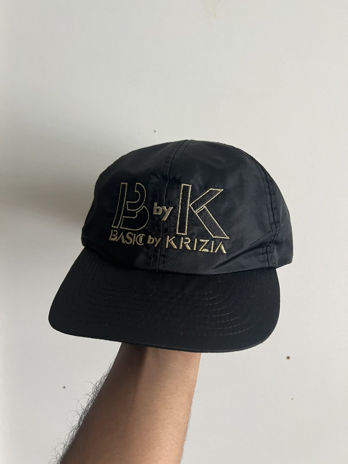 Designer × Japanese Brand × Krizia Uomo Vintage Basic By Krizia Nylon Hat Size ONE SIZE - 1 Thumbnail