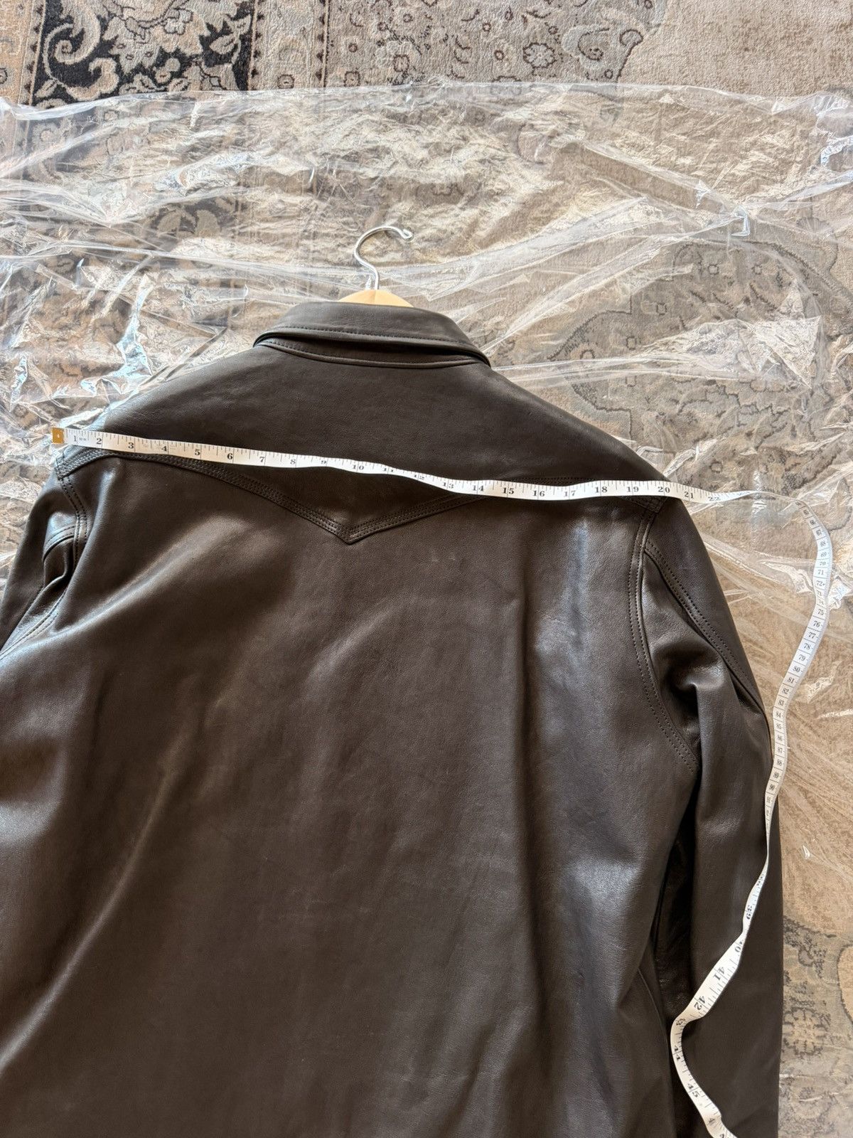 Iron Heart New IHSH-164 IRON HEART Men’s Deer Leather Jacket Overshirt Size US XXL / EU 58 / 5 - 19 Thumbnail