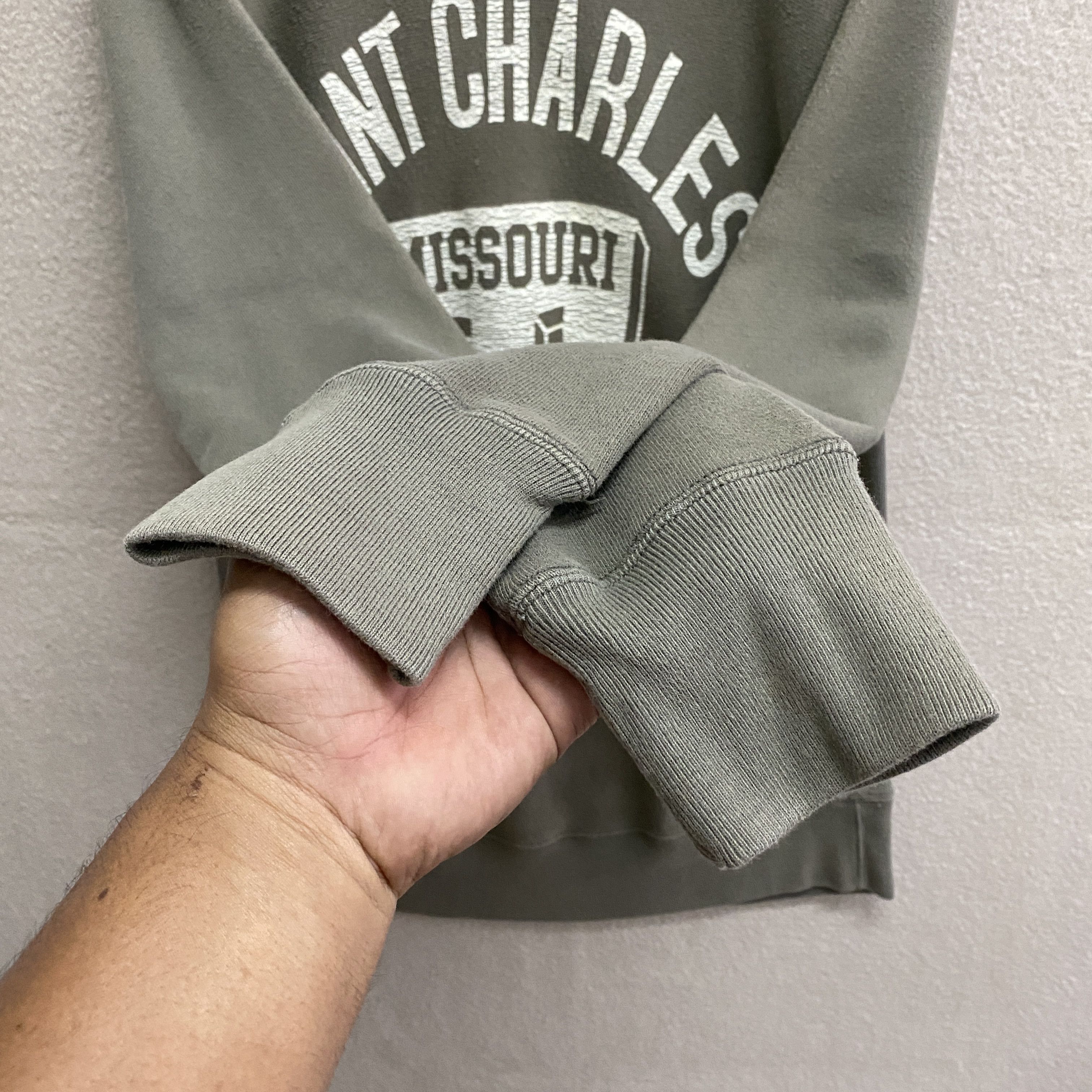 If Six Was Nine × Japanese Brand × Le Grande Bleu (L.G.B.) Vintage Saint Charles Missouri State Sweatshirt Size US L / EU 52-54 / 3 - 4 Thumbnail