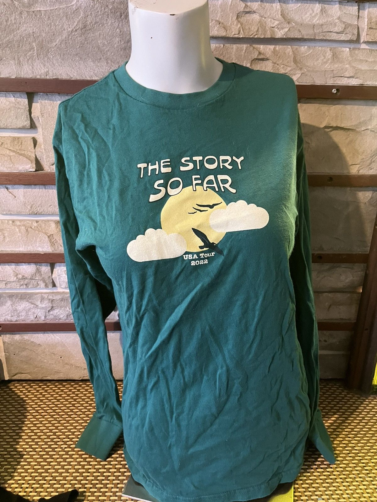 Other Story So Far US Tour 2022 Green Long Sleeve Tour Shirt Small Size S / US 4 / IT 40 - 1 Thumbnail