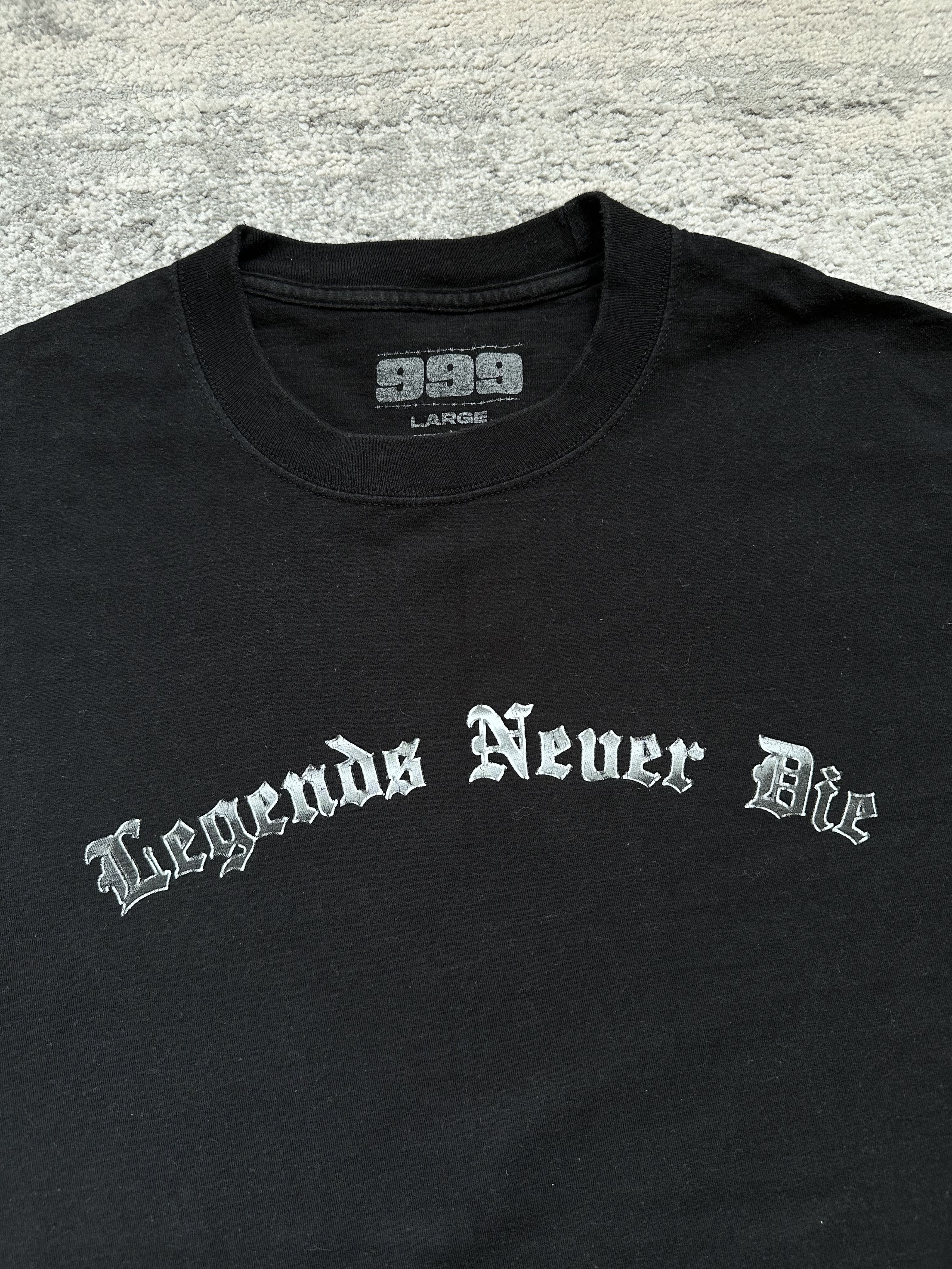999 Club Juice WRLD Legends Never Die t shirt Size US L / EU 52-54 / 3 - 3 Thumbnail