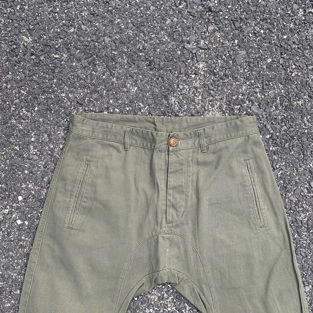 Designer × Vivienne Westwood SICKSS💥 VIVIENNE WESTWOOD MAN DROP CROTCH CURVE BANANA LEGS Size US 32 / EU 48 - 3 Thumbnail
