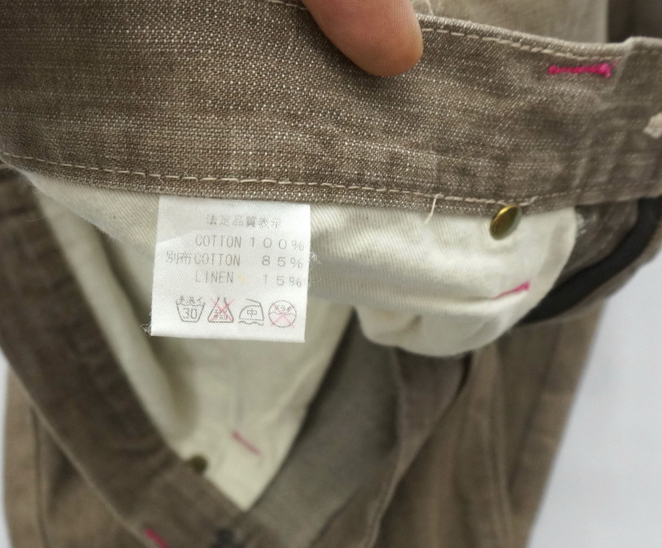 Japanese Brand 🔴 Dope Vintage CNCV CONCAVE ATTEMPT Japan Jeans Size US 32 / EU 48 - 15 Thumbnail