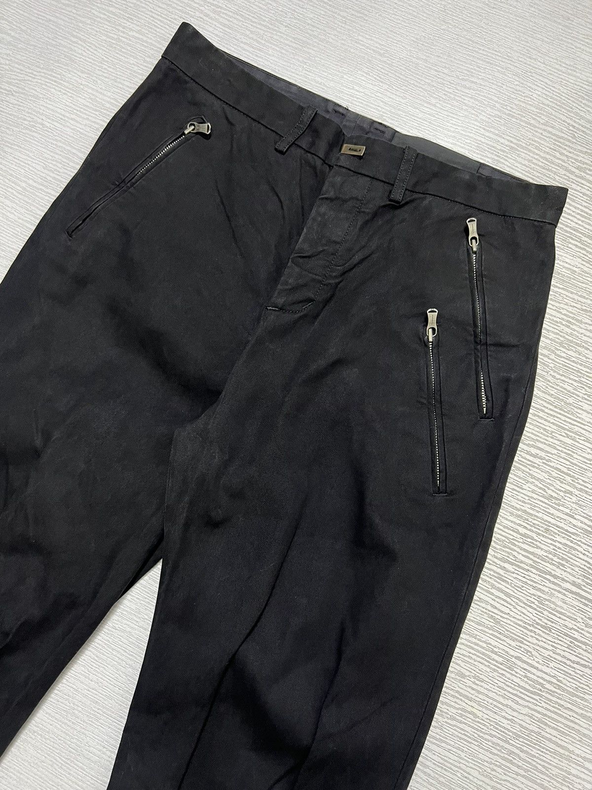 The Viridi-anne The Viridi-anne - Triple Zip Cinch Back Cropped Trousers Size US 30 / EU 46 - 3 Thumbnail
