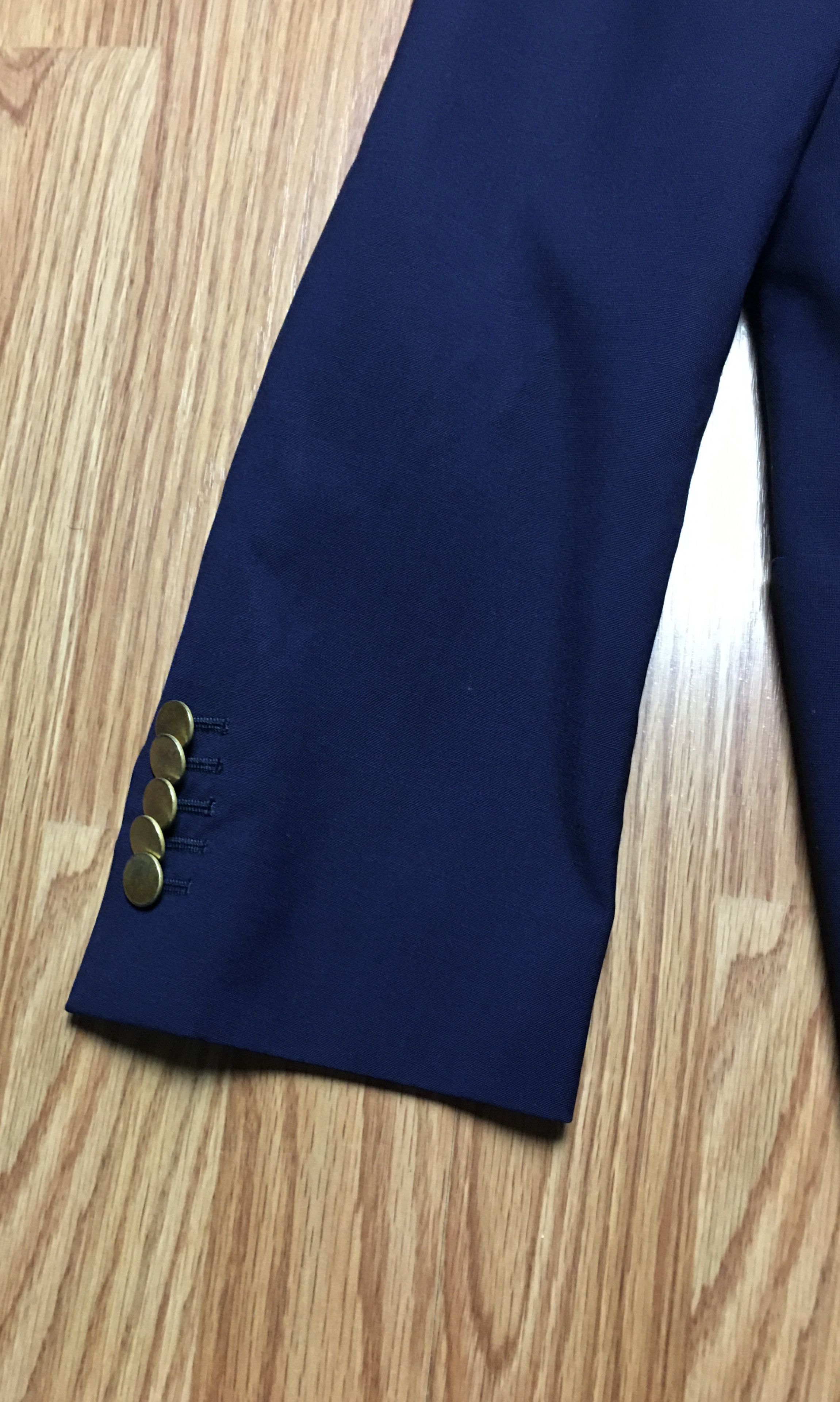 Gucci GUCCI Uniform Wool Mohair Jacket Blazer Black Size EU 38 Size S / US 4 / IT 40 - 8 Thumbnail
