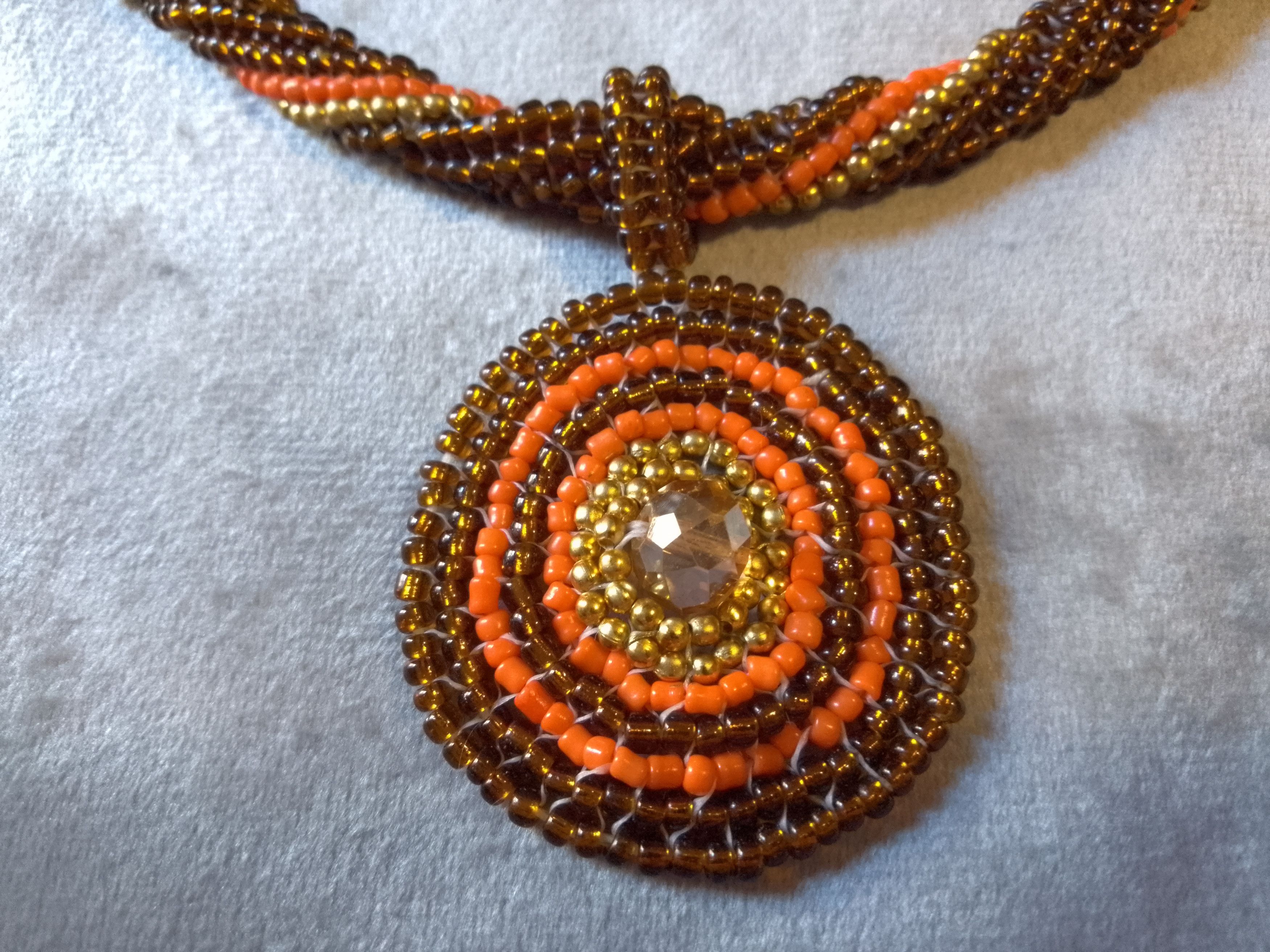 Handmade Necklace Vintage antique style Pendant Earrings Size ONE SIZE - 7 Thumbnail